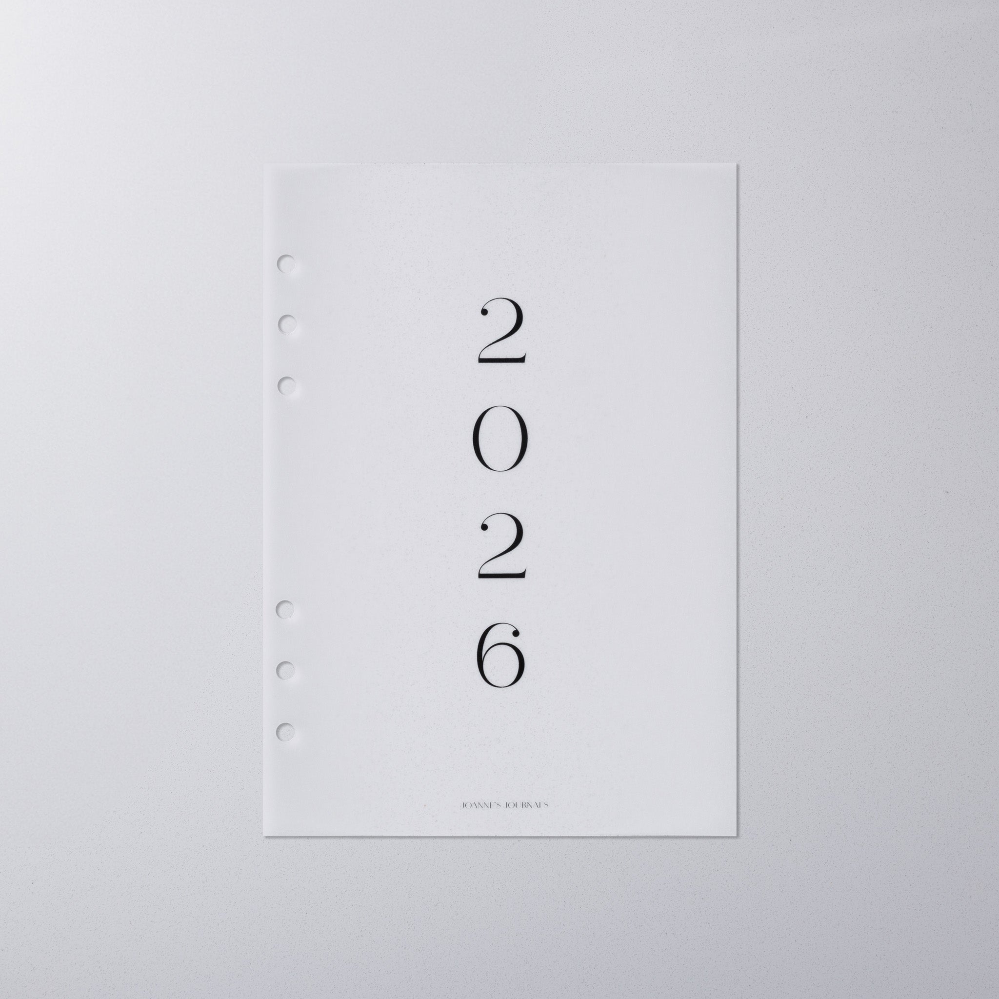 2026 Minimalist Insert Bundle