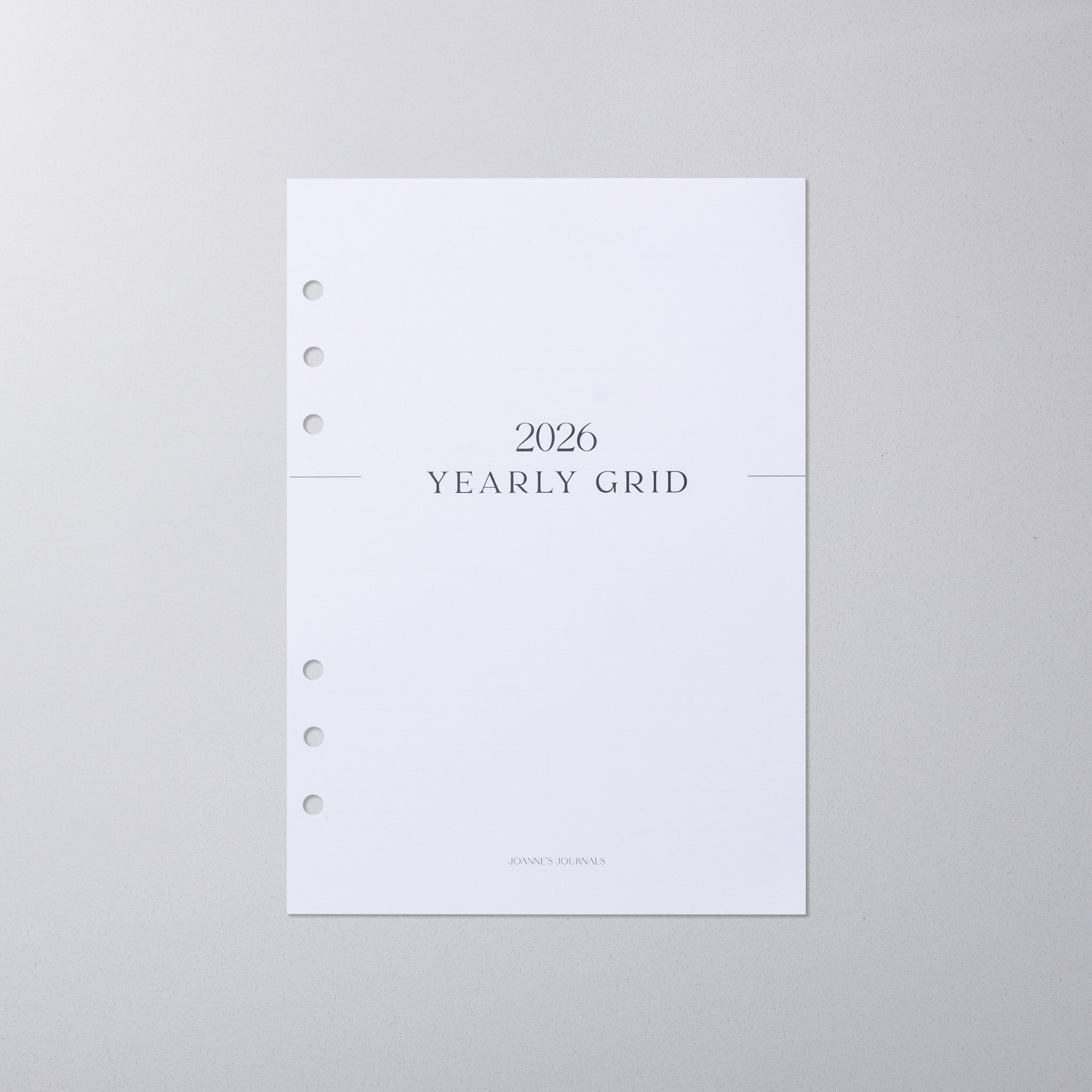Yearly Grid 2026
