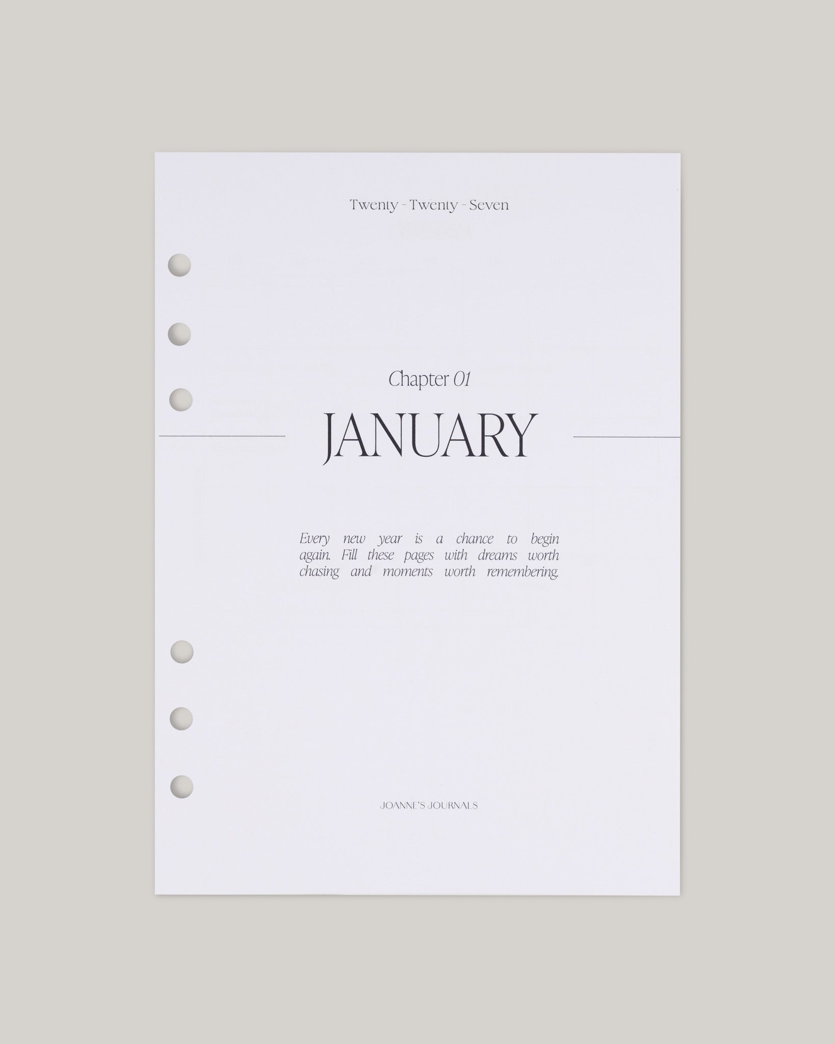 Productive Monthly | 2027
