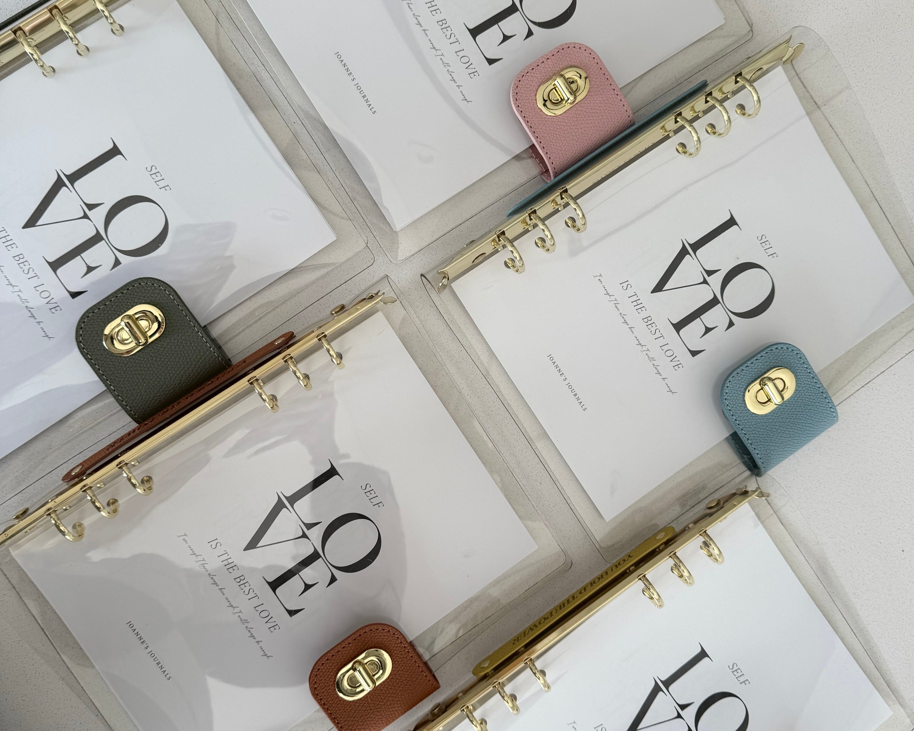 Transparent Ring Binders