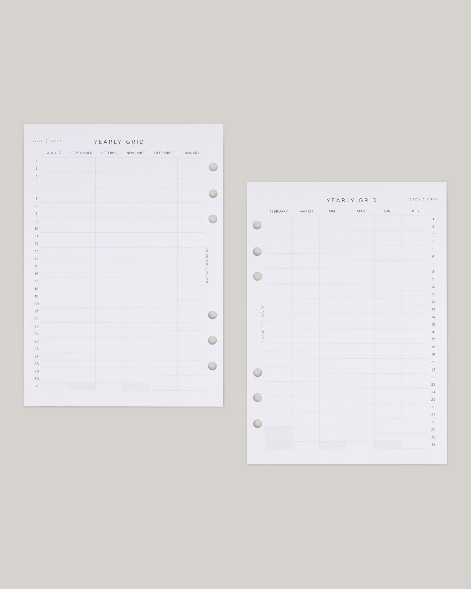 Productive Insert Bundle | Academic 2026-2027