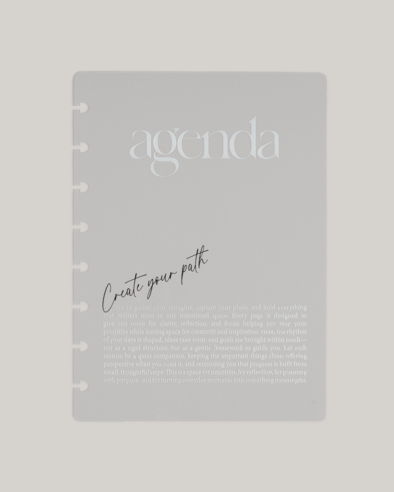 Agenda Disc Cover