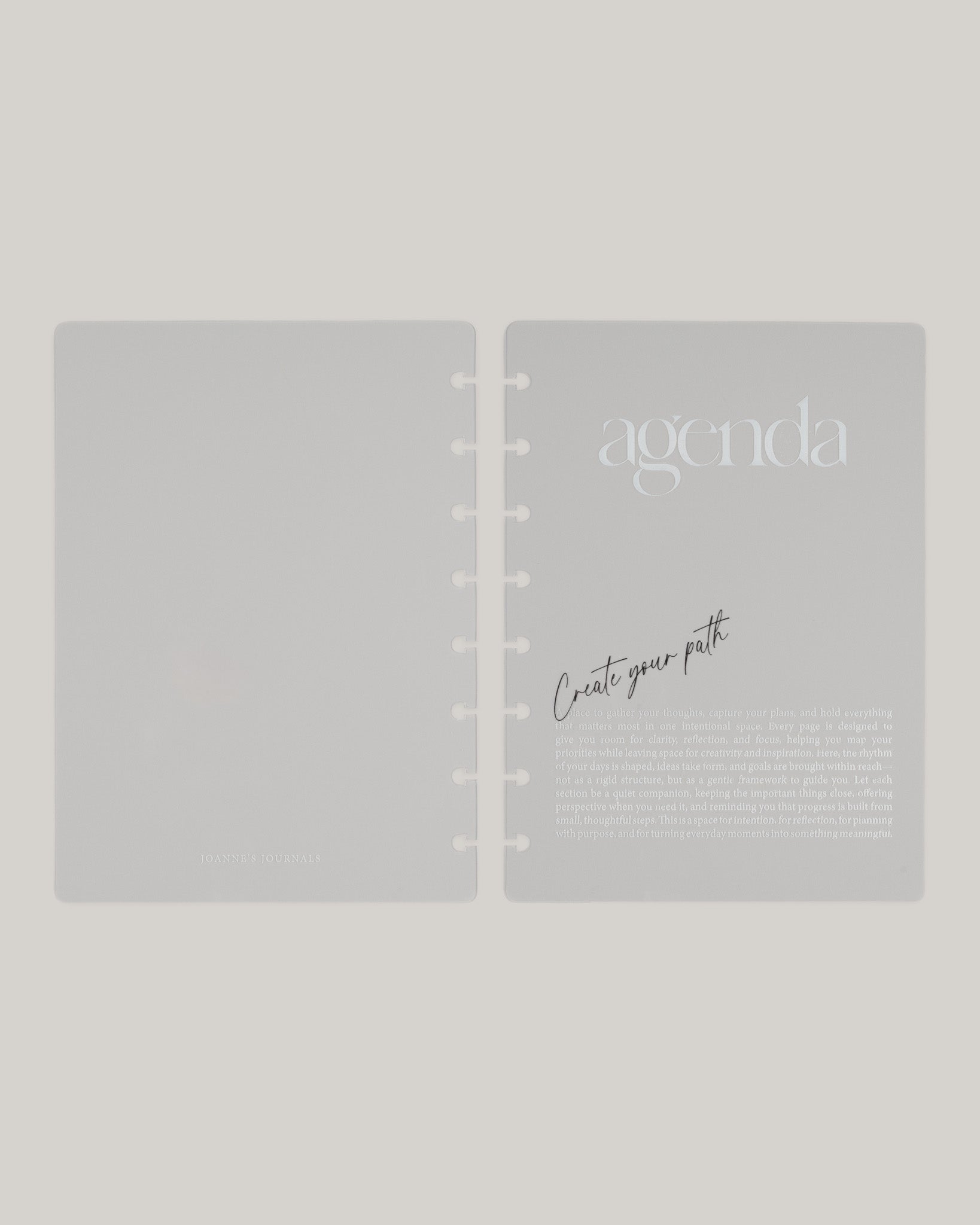 Agenda Disc Cover