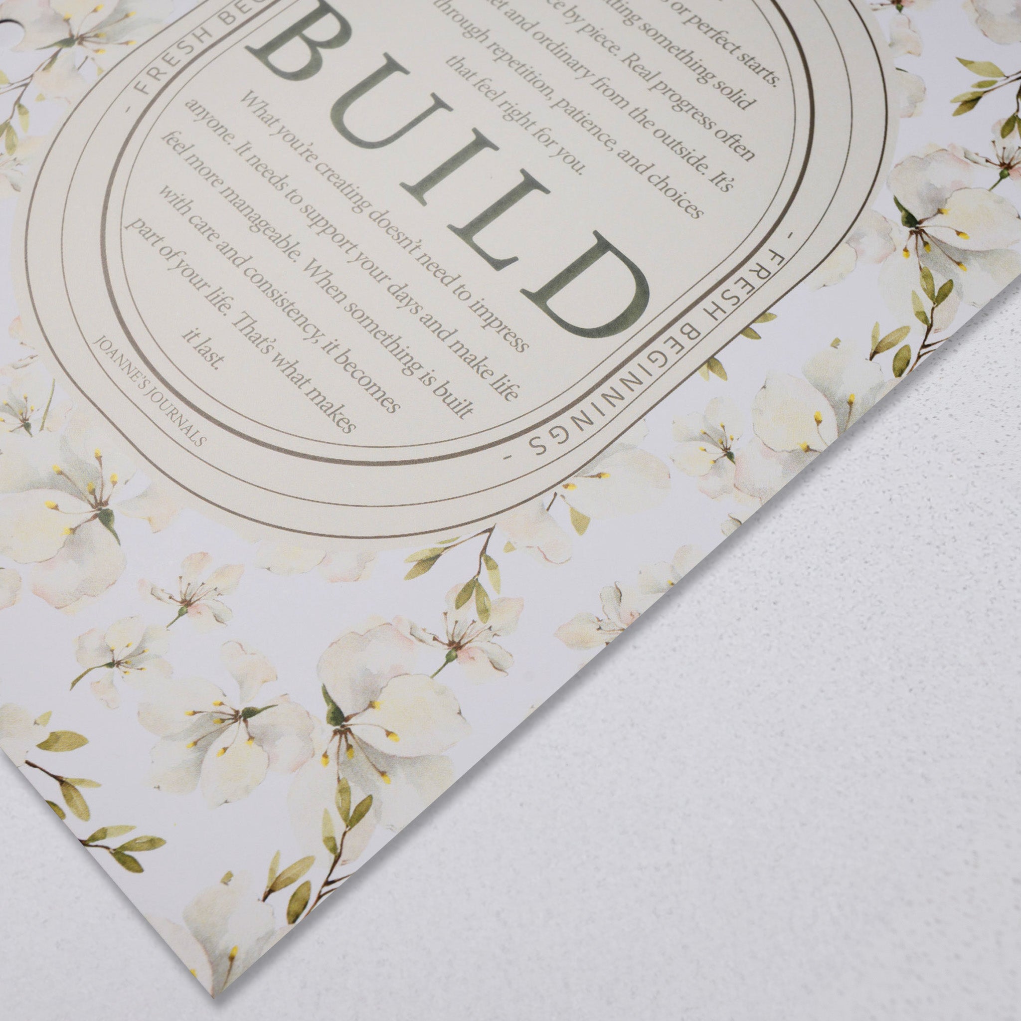 Fresh Beginnings- Dashboard