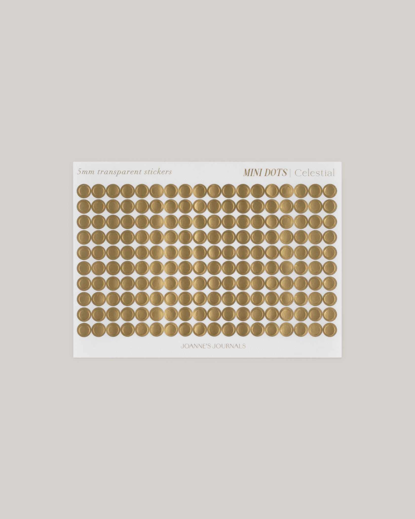 Mini Dot Stickers