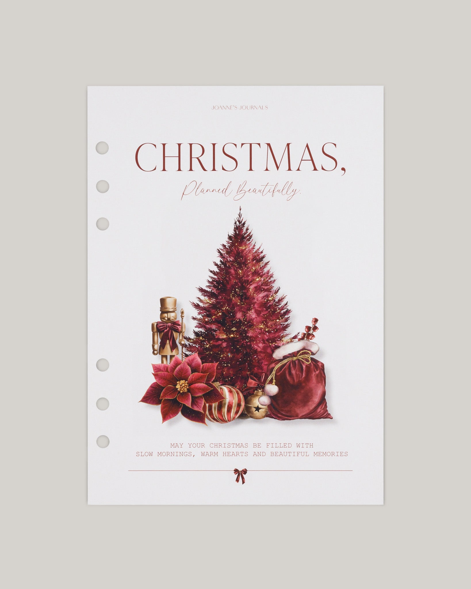 Christmas Planned Beautifully Dashboard