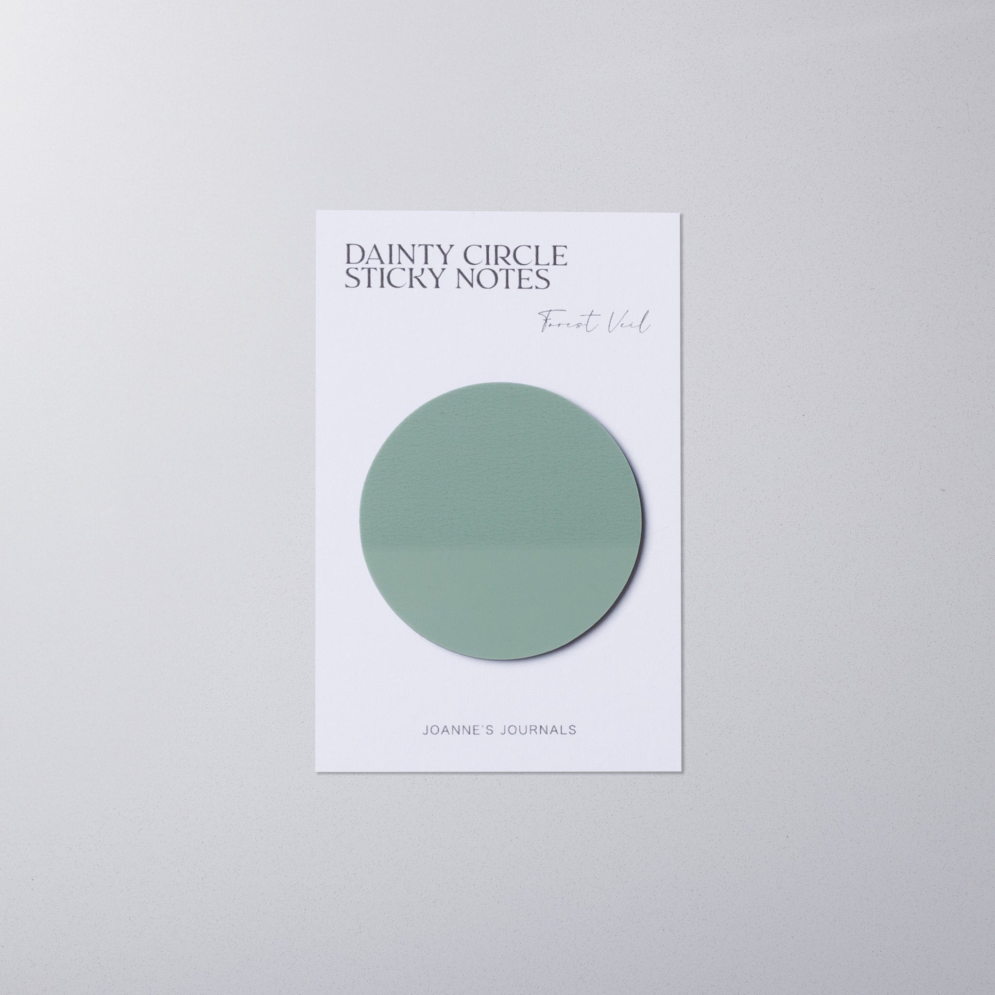 Dainty Circle Sticky Notes