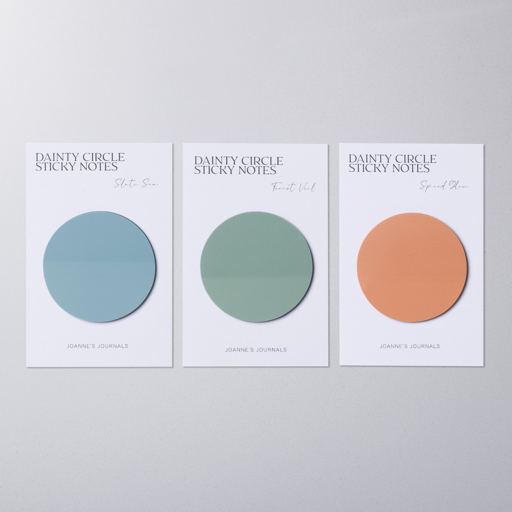 Dainty Circle Sticky Notes