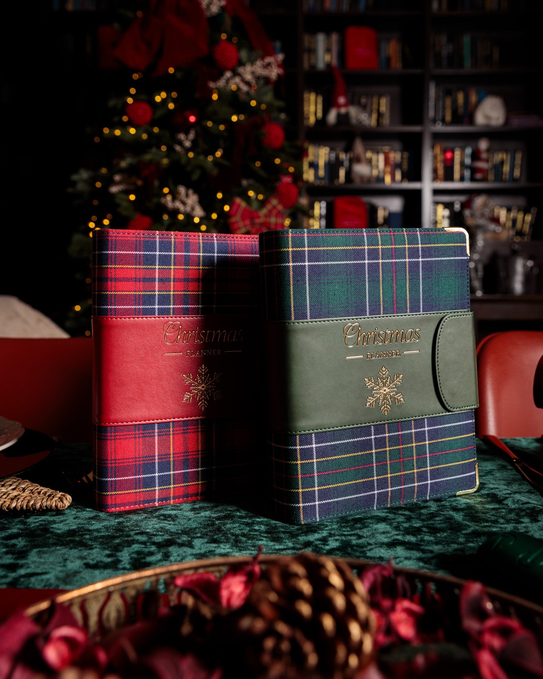 Everlasting Tartan Christmas Binder