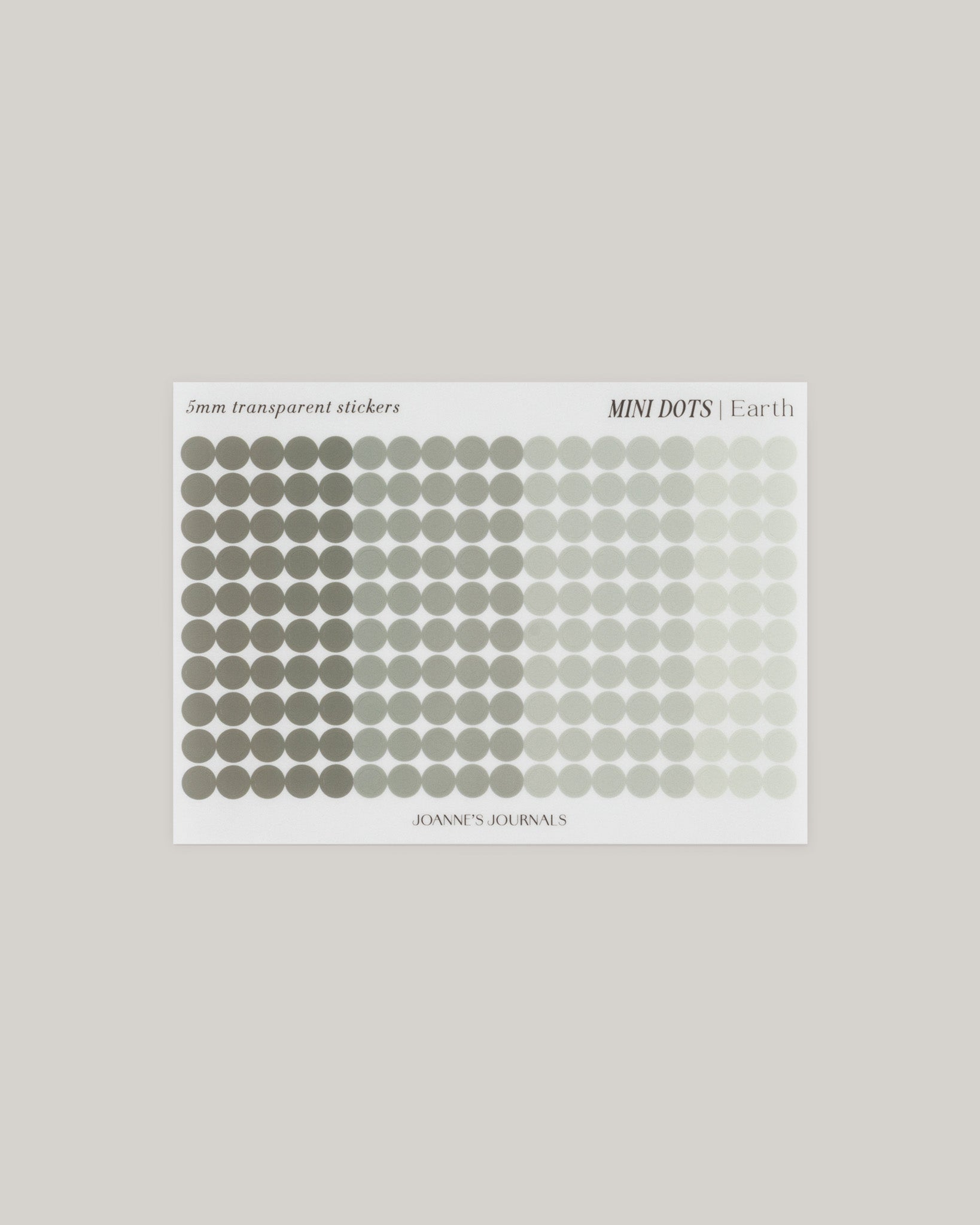 Mini Dot Stickers