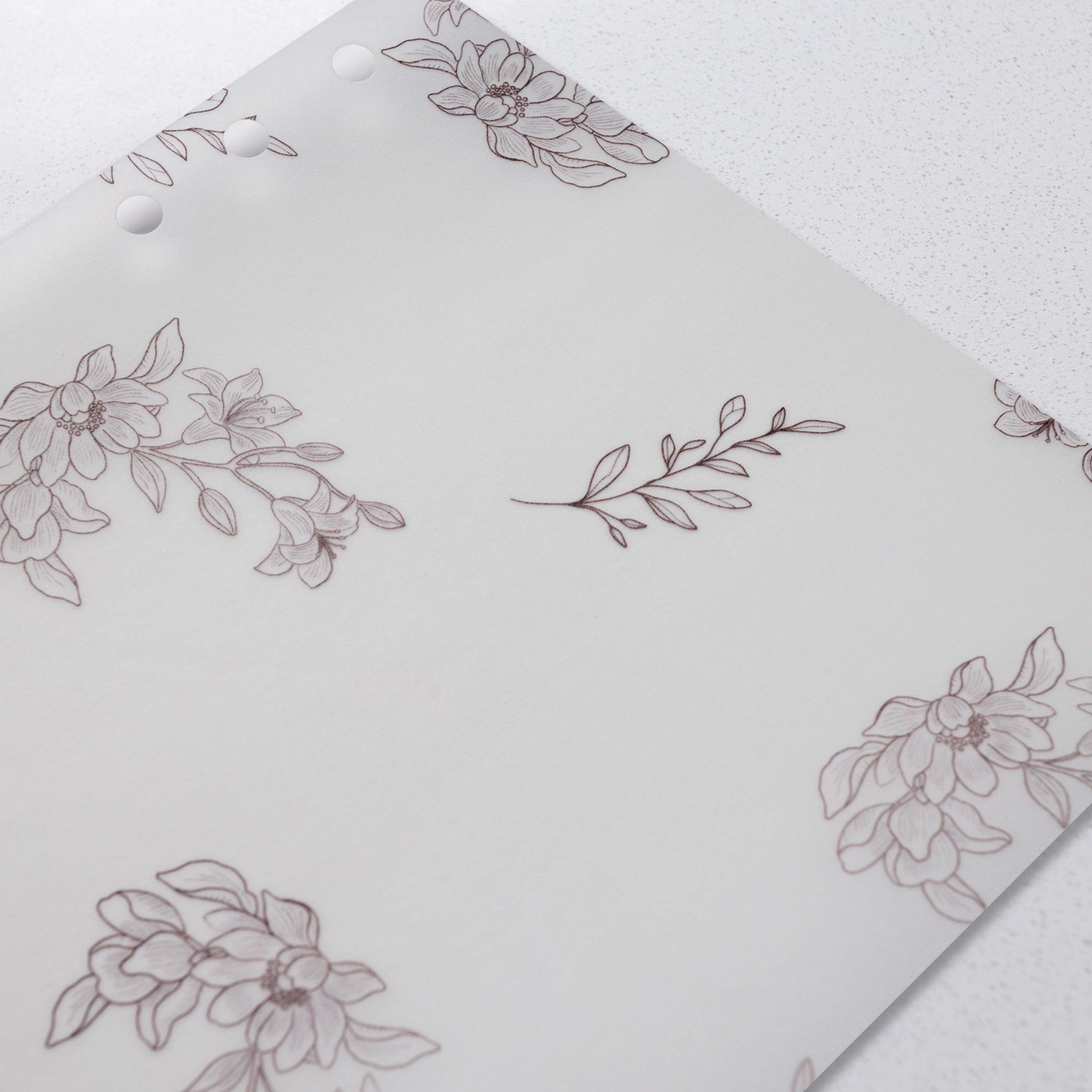 Floral Vellum Dashboard