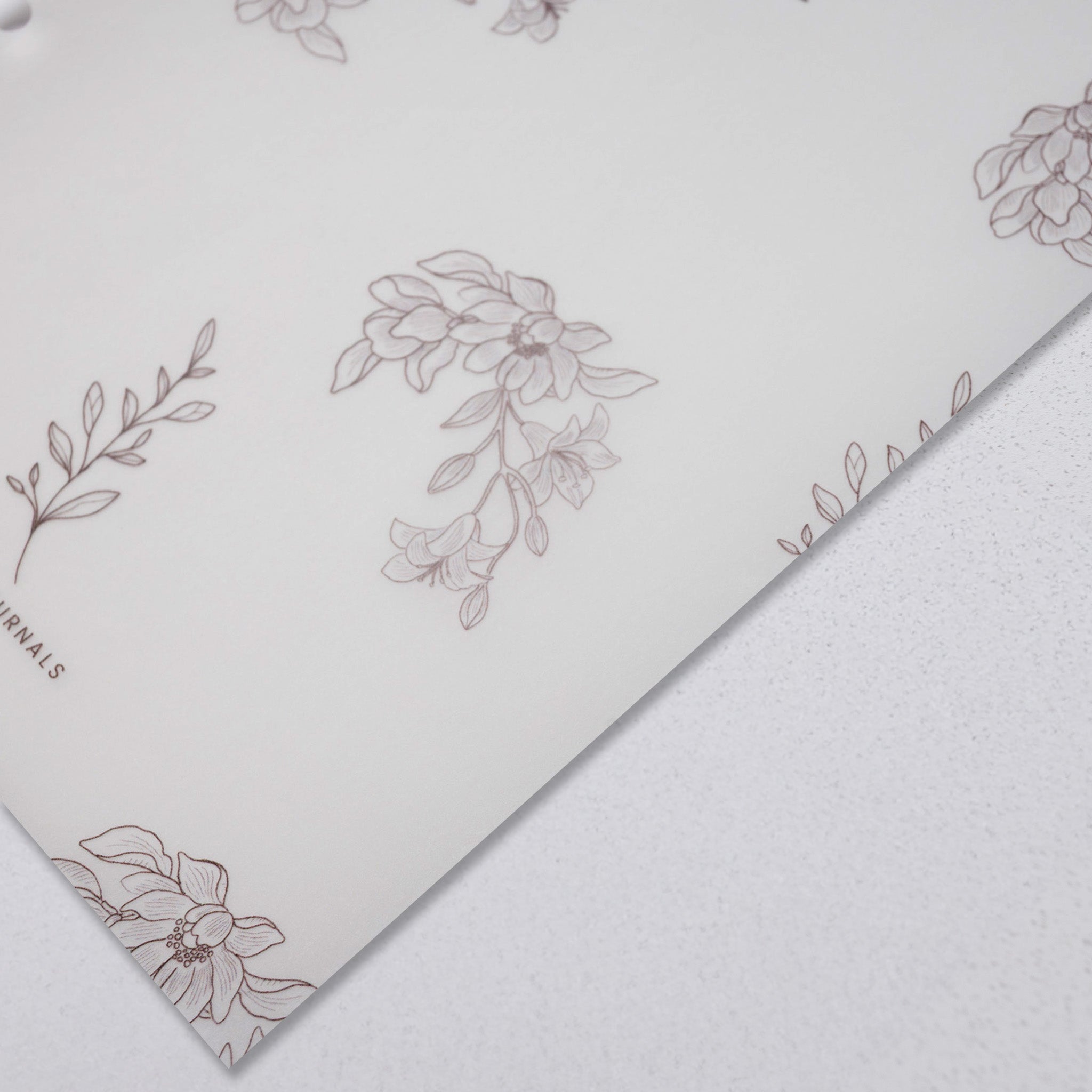 Floral Vellum Dashboard