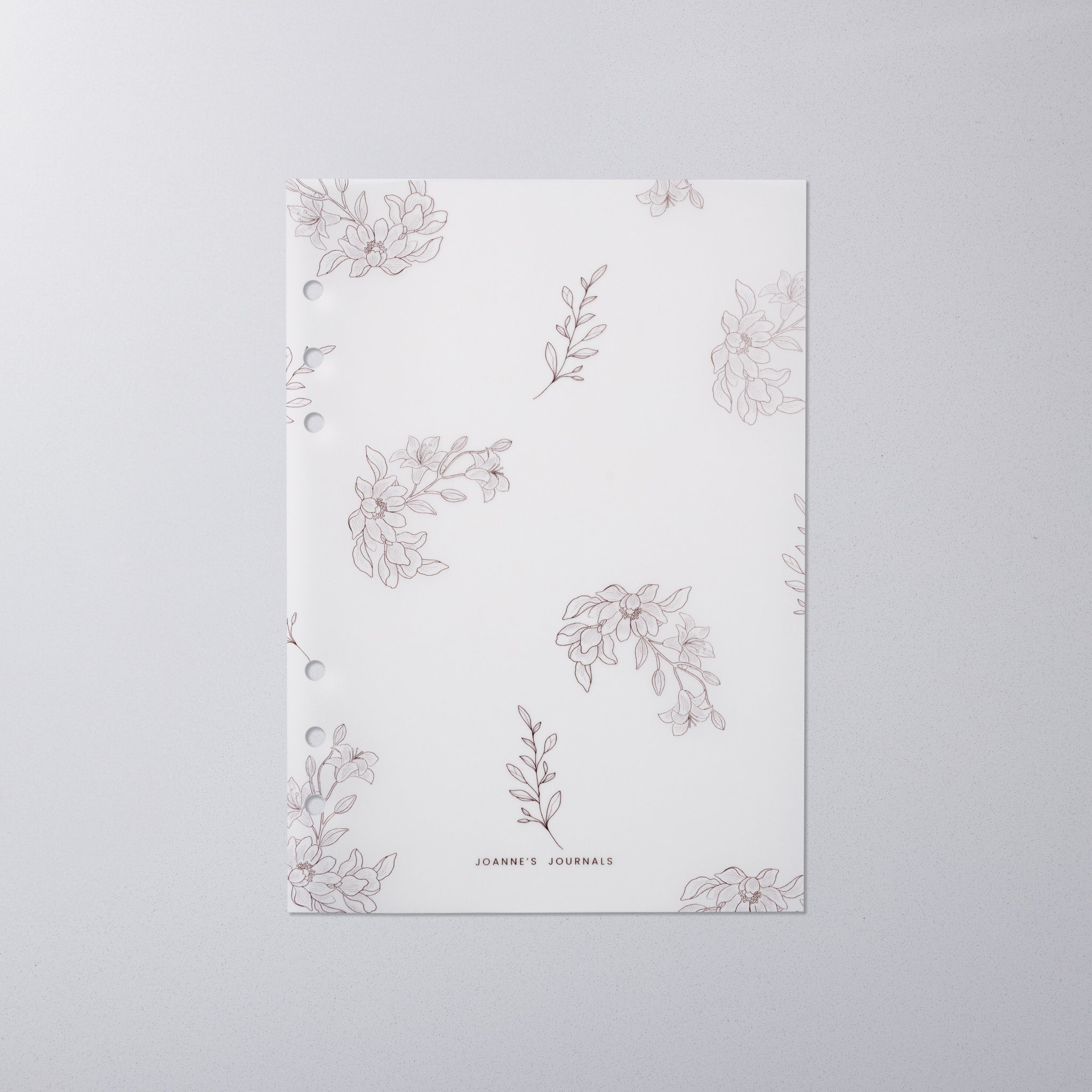 Floral Vellum Dashboard