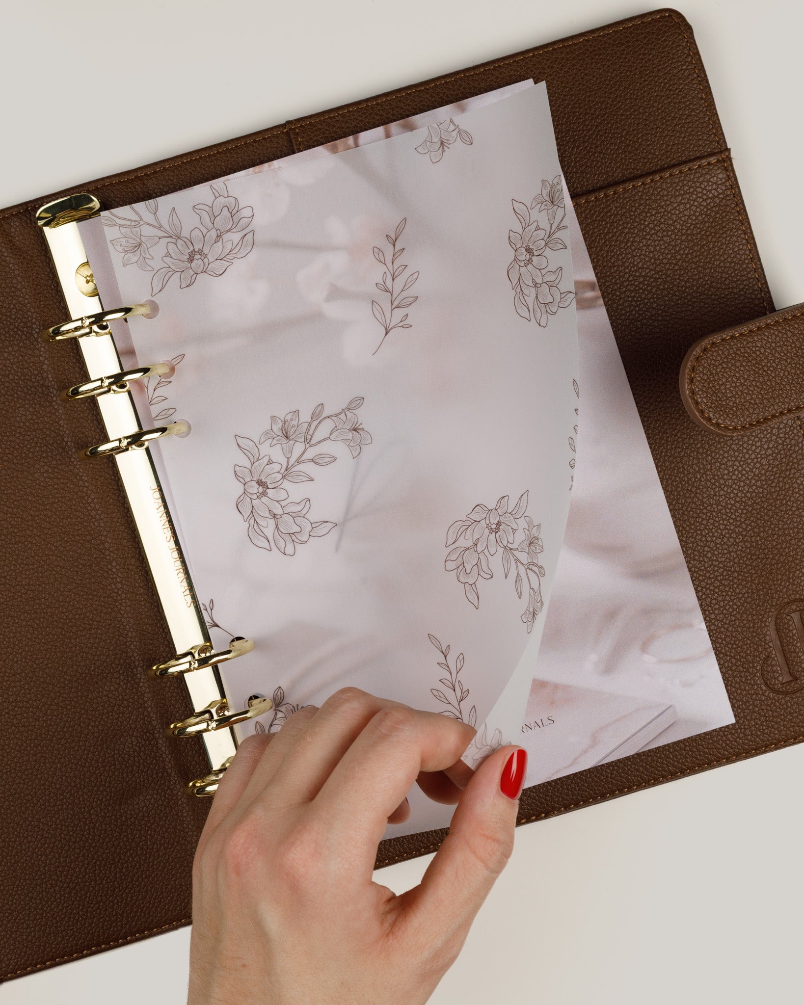 Floral Vellum Dashboard