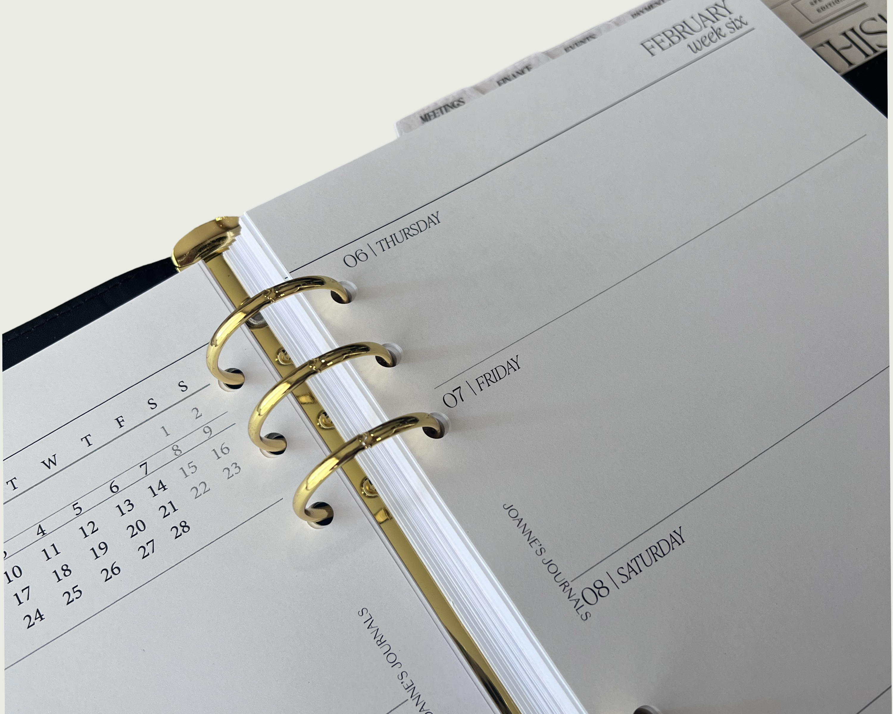 Week On Two Pages-2025 Aug-Dec