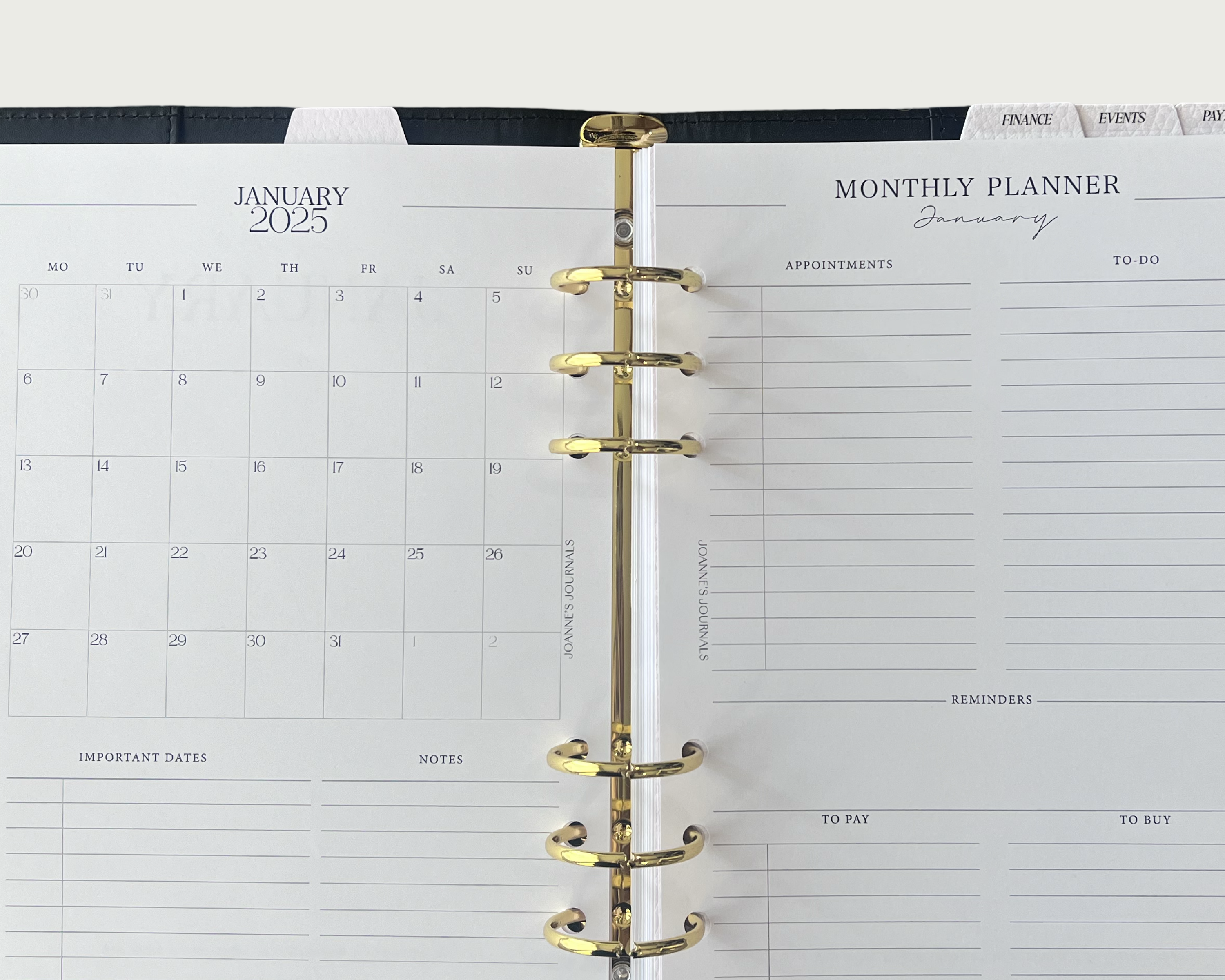 The Monthly Planner-2025 Aug-Dec