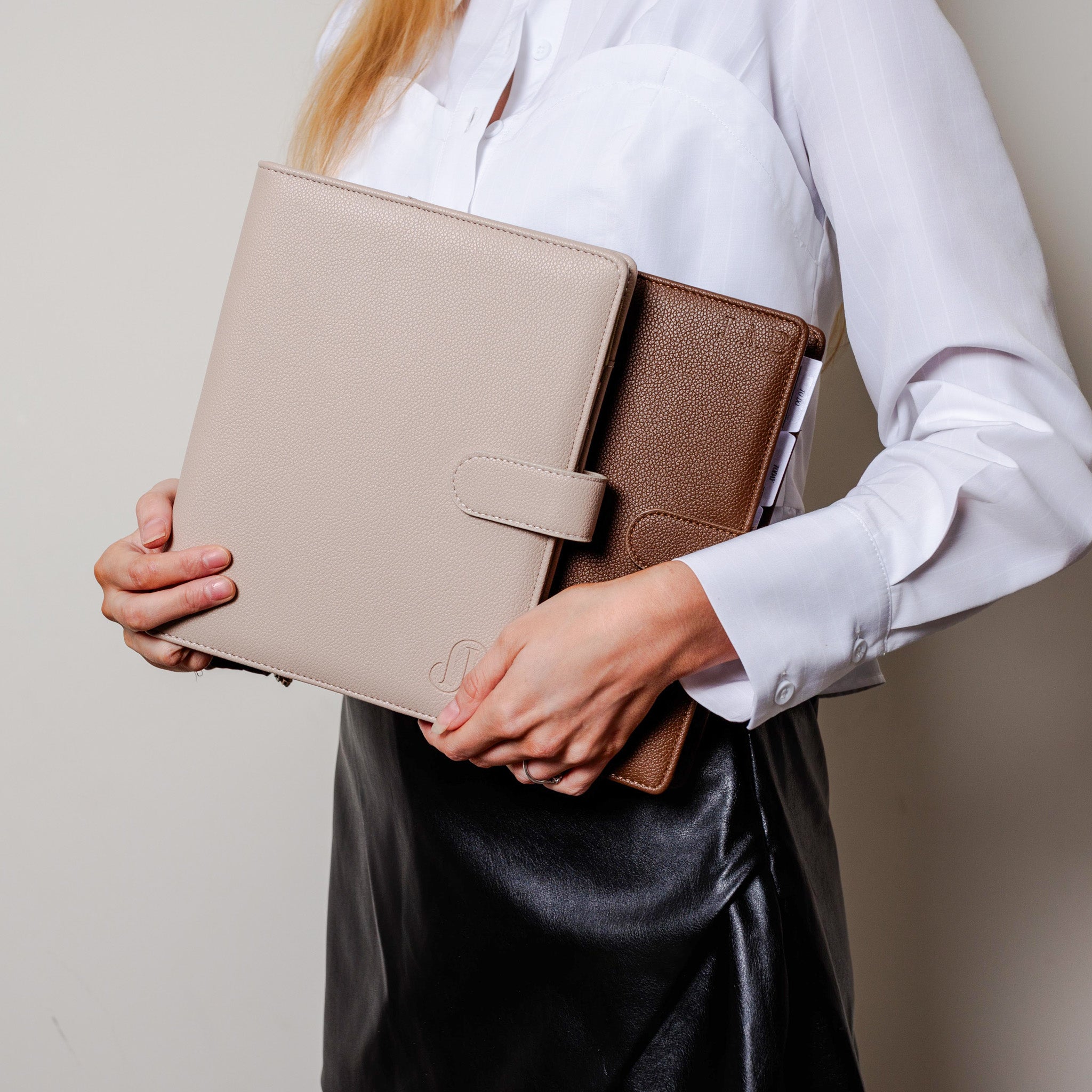 Luxe Vegan Leather Binder