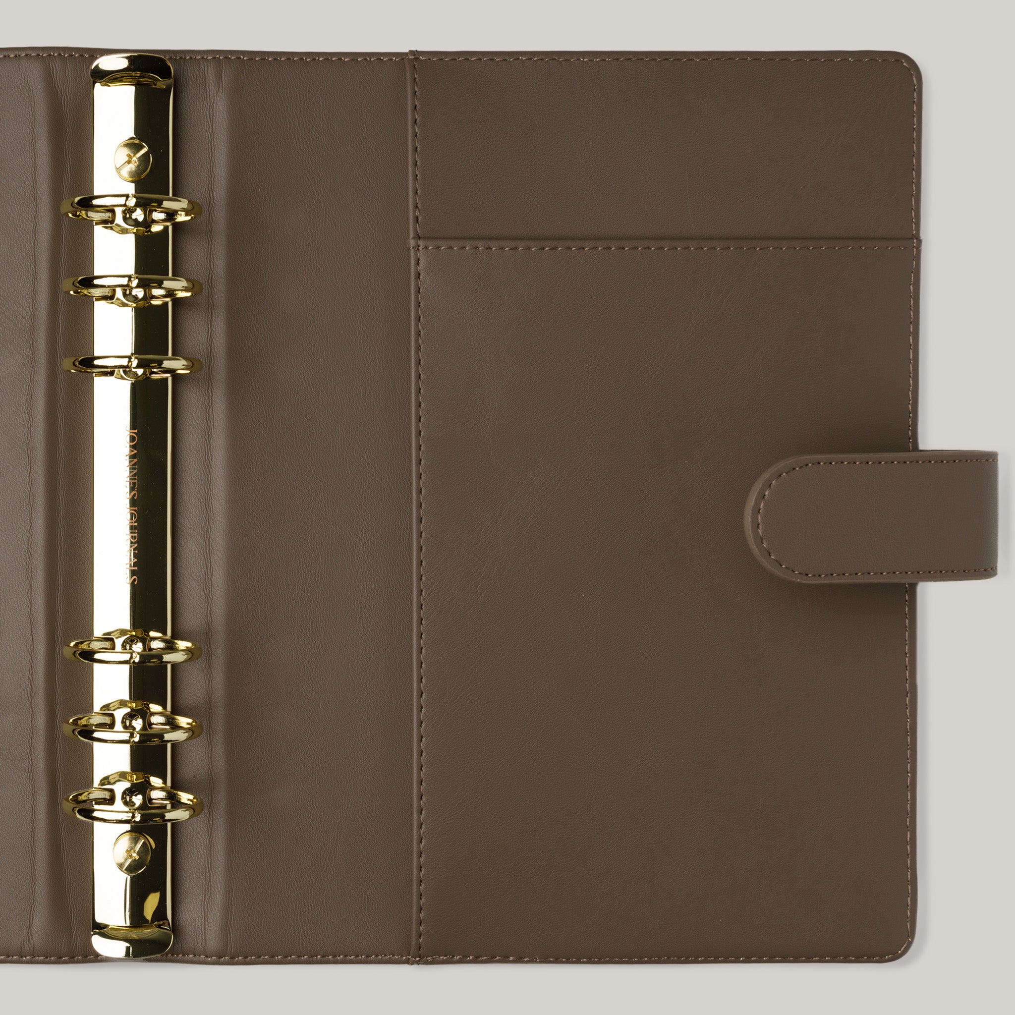 Vegan Leather Ring Binders