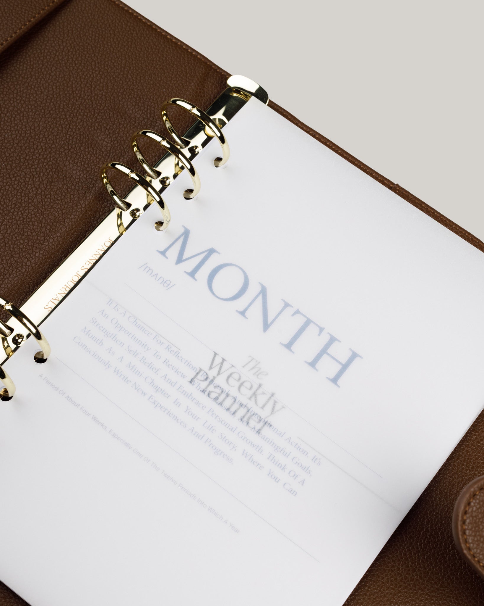 'Month' Vellum Dashboard