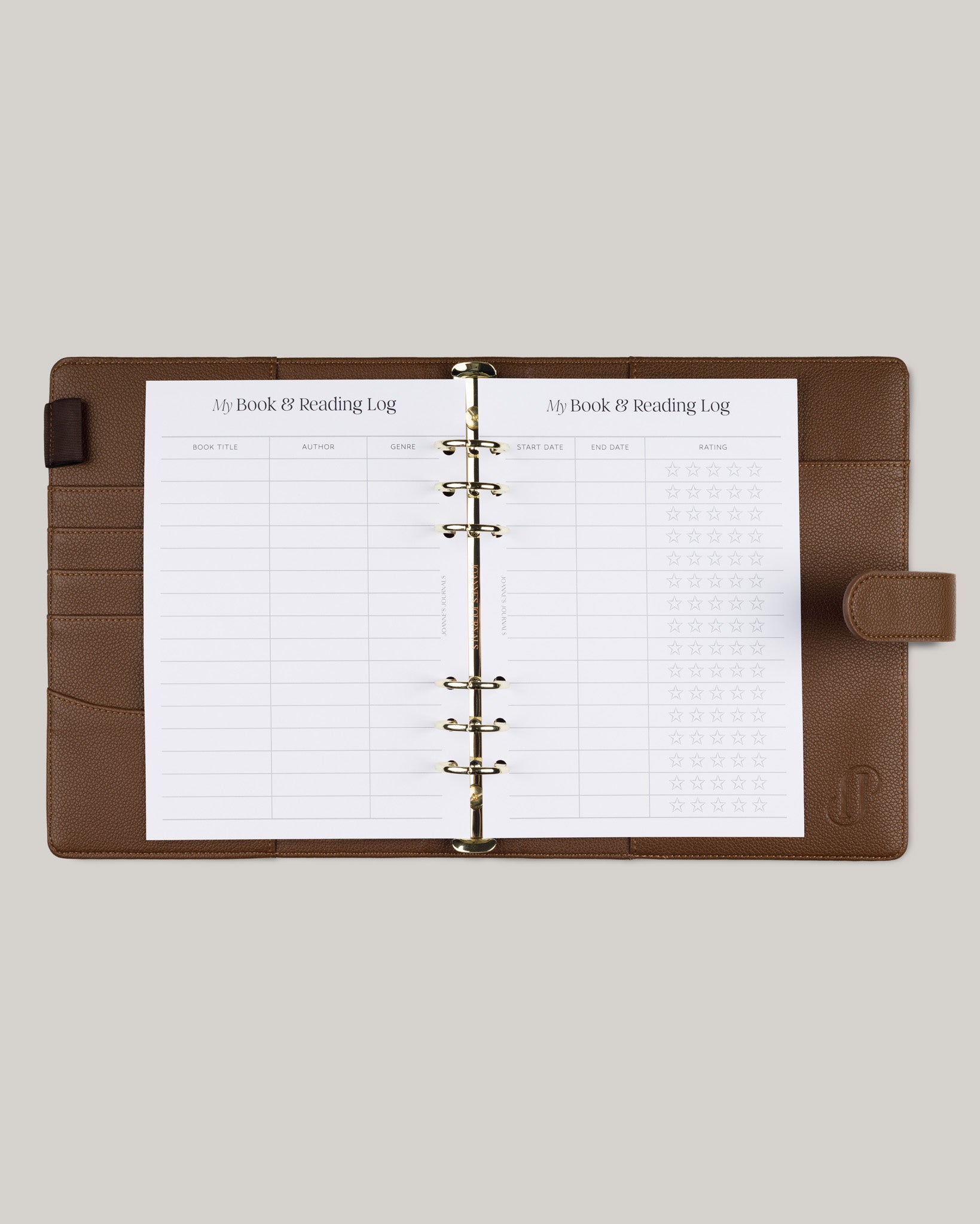 Book & Reading Log