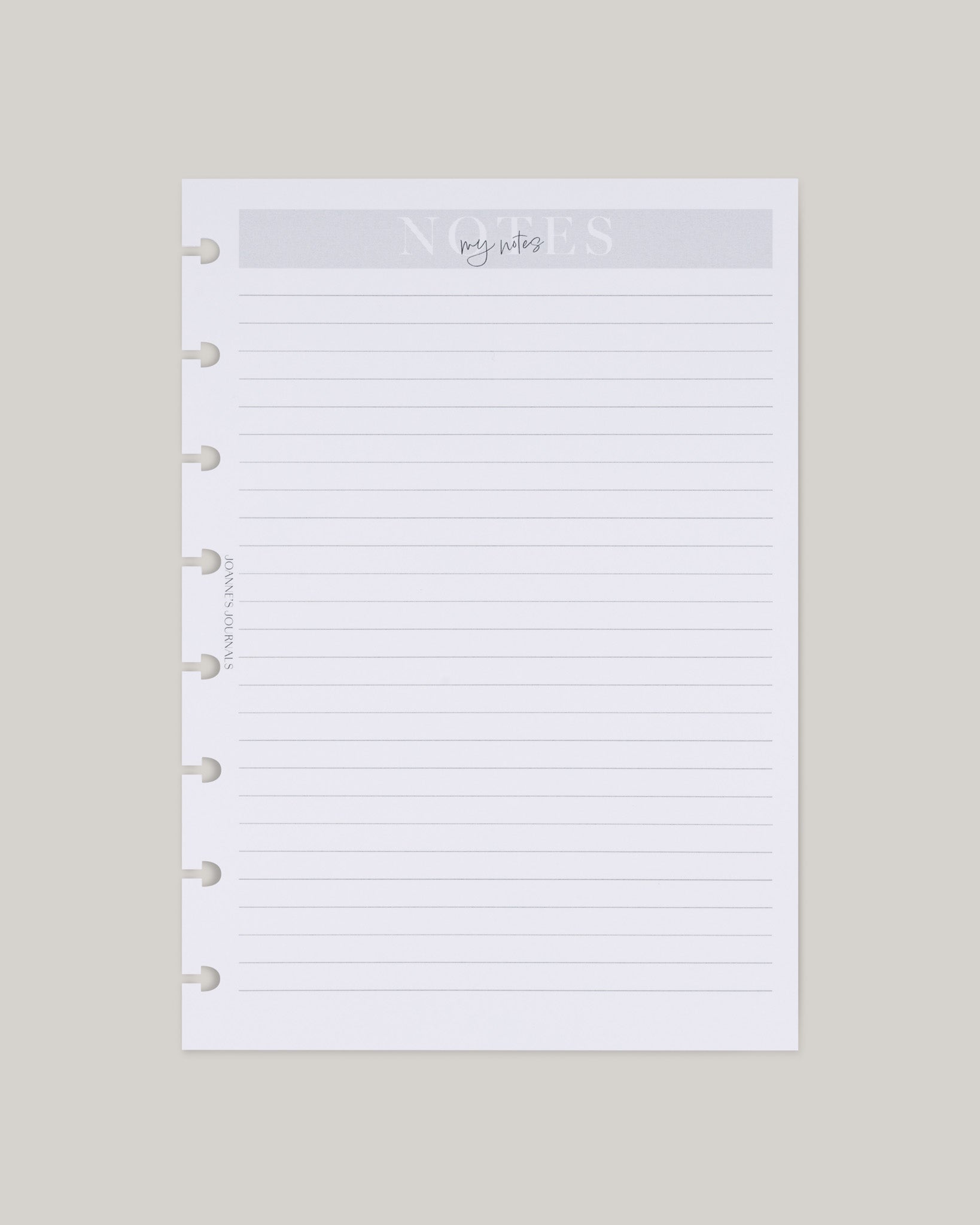 Notes