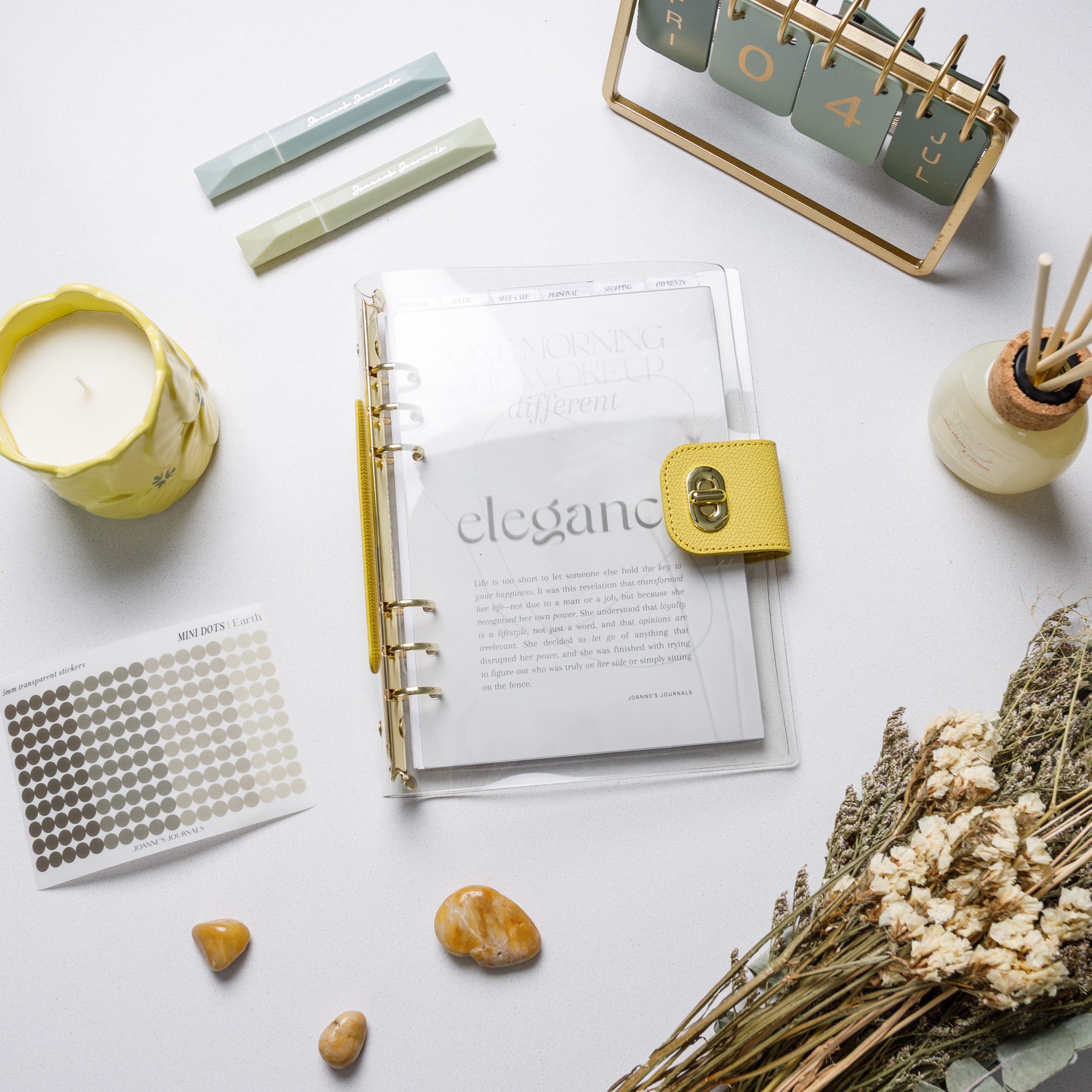 Transparent Ring Binders