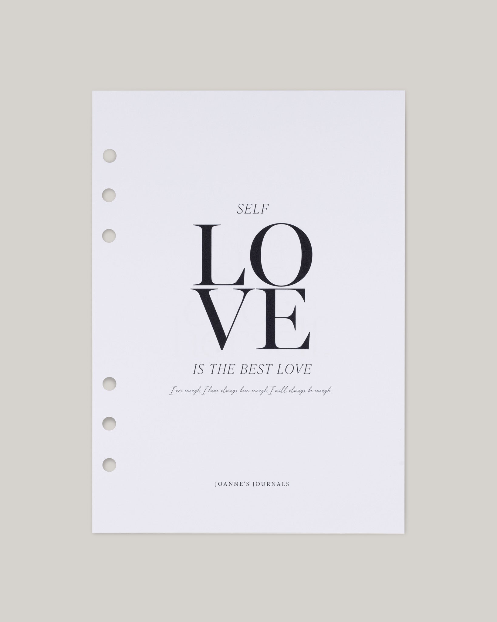 Self-Care Insert Bundle