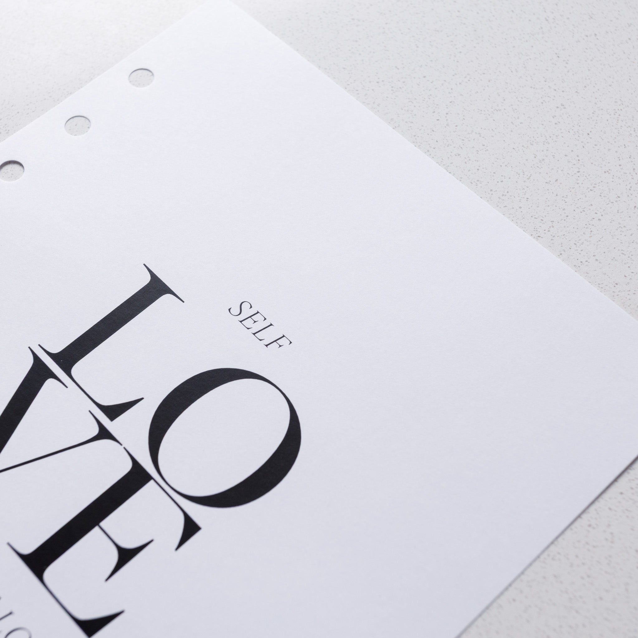 Self-Care Insert Bundle