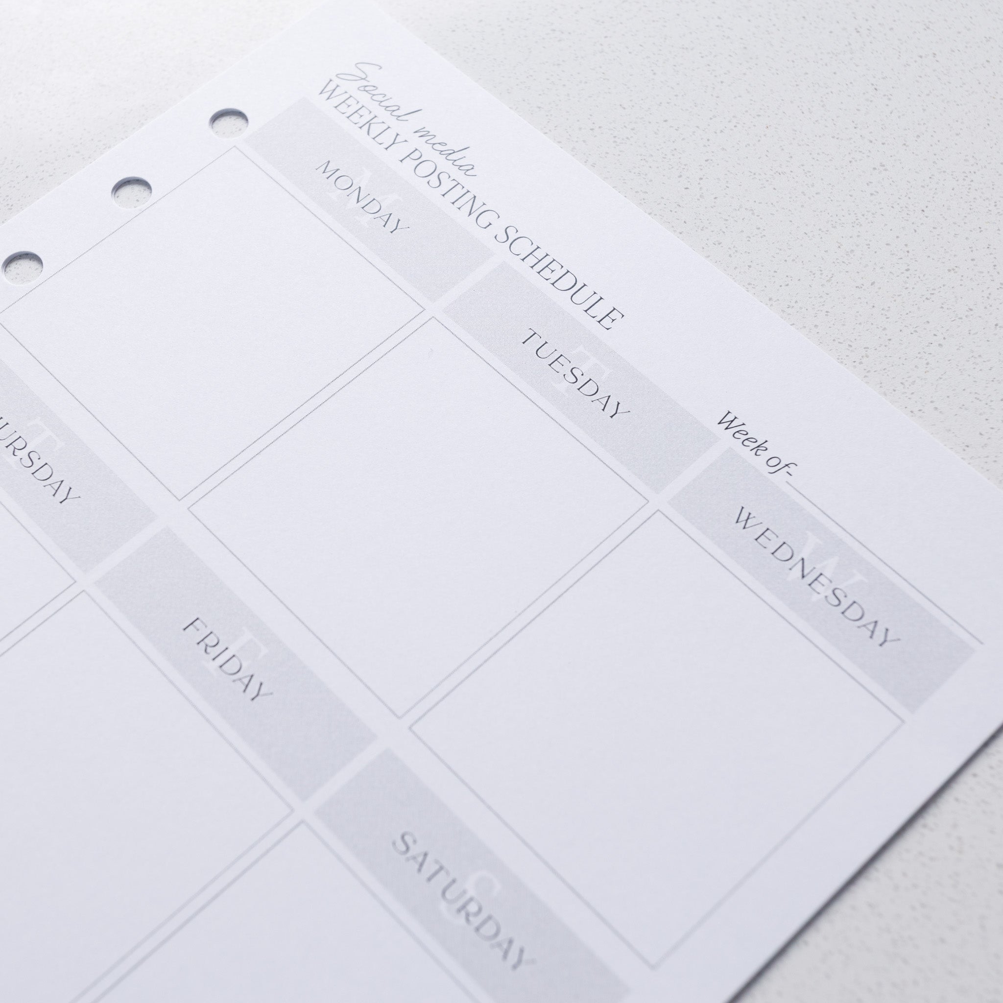 Social Media Insert Bundle