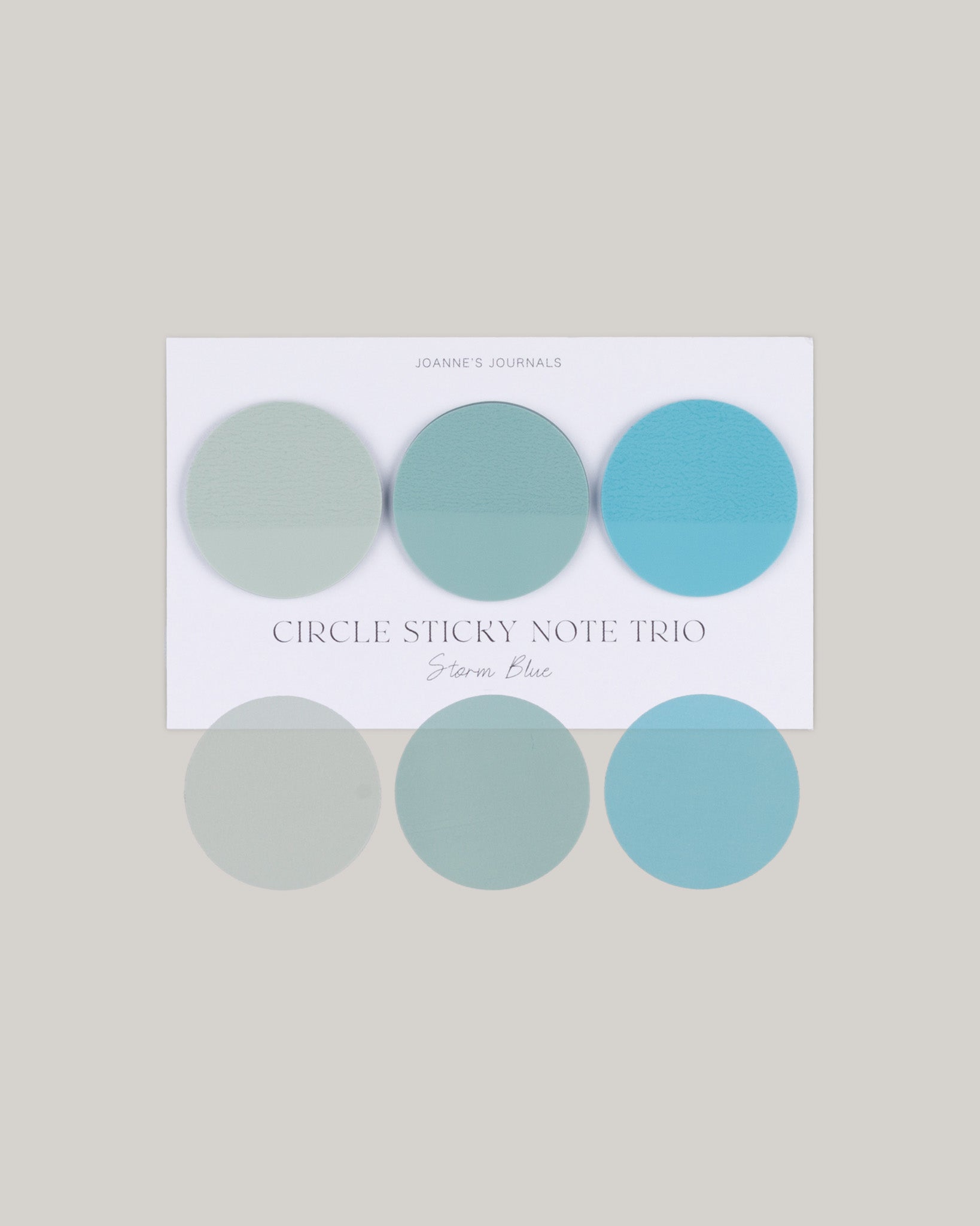 Circle Sticky Note Trio