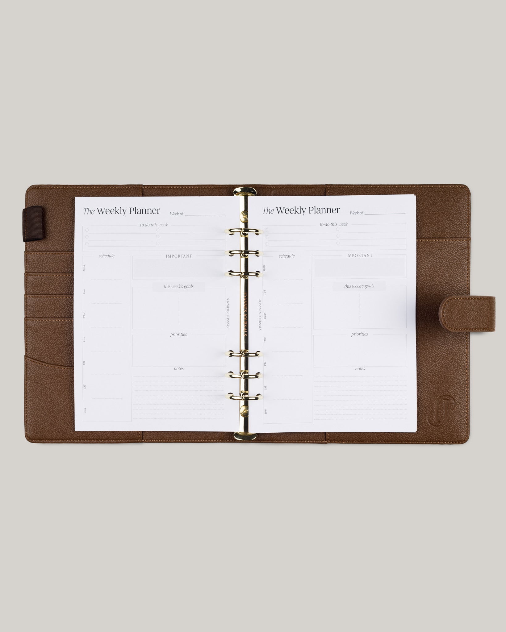 The Weekly Planner