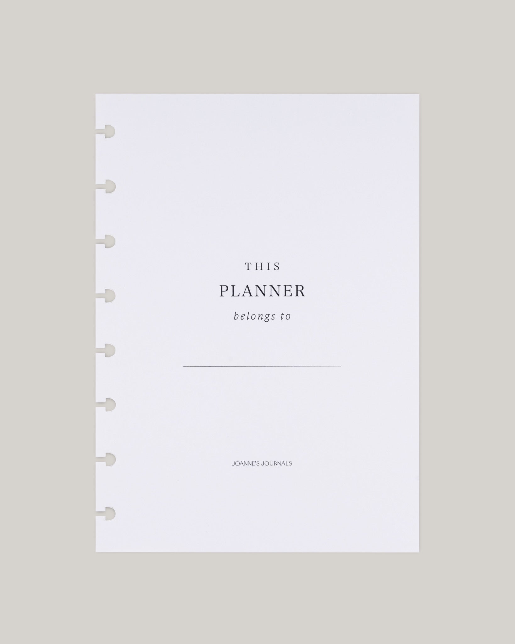 This Planner Belongs To