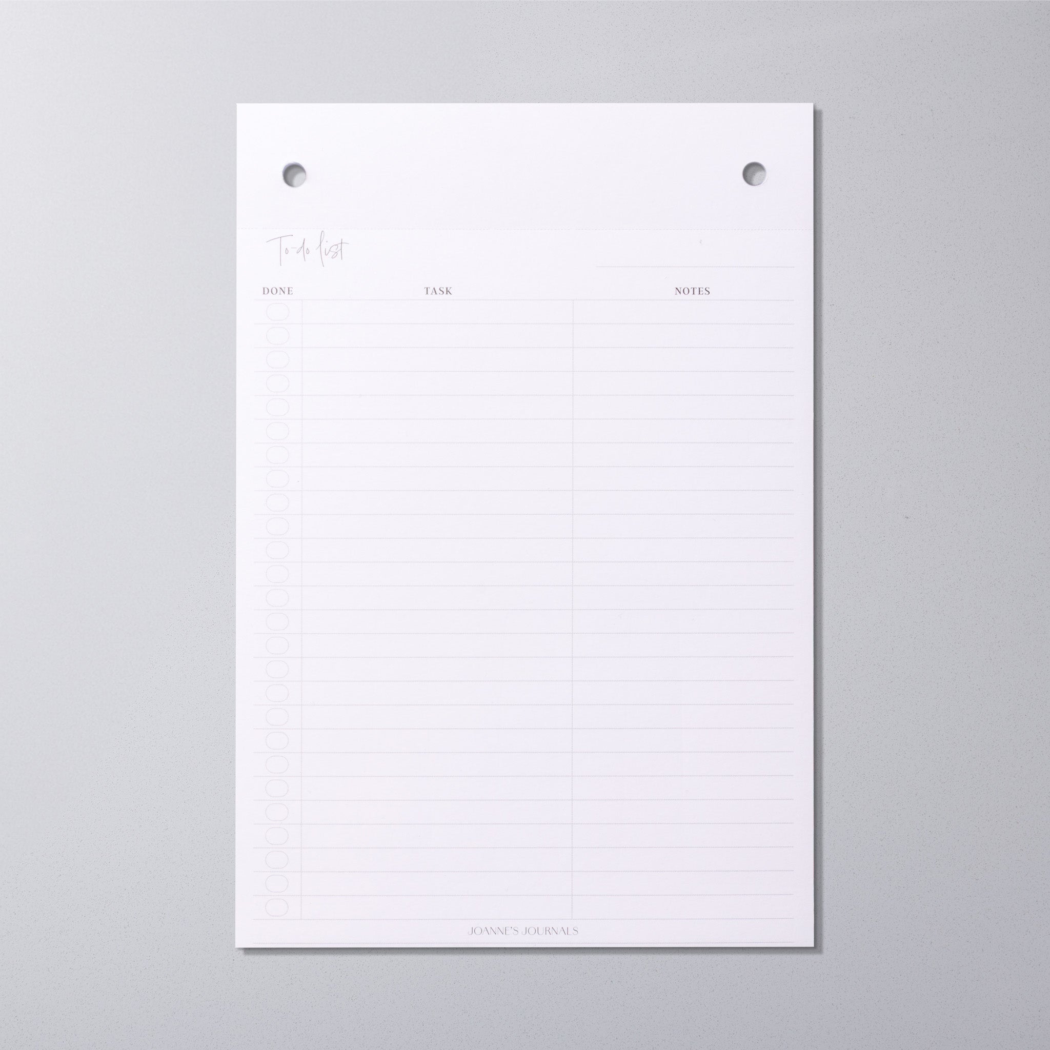 A5 Planner Pad Refills- No Cover Included