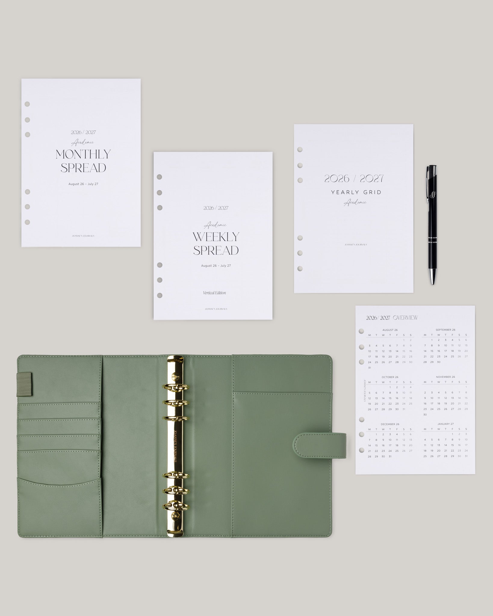 Complete Minimalist Bundle | Academic 2026-2027