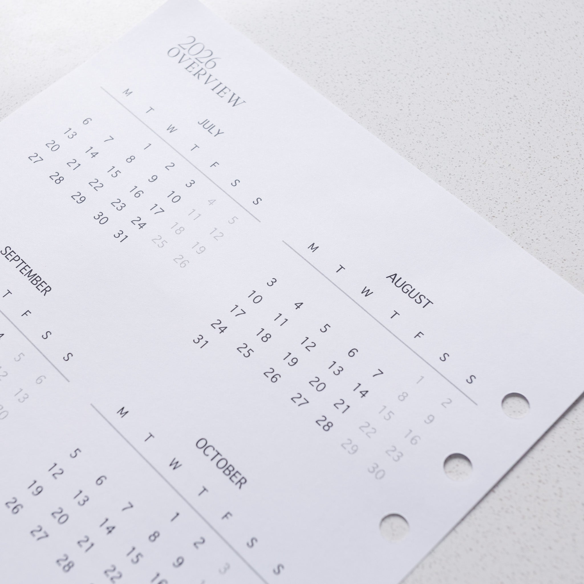 2026 Minimalist Insert Bundle