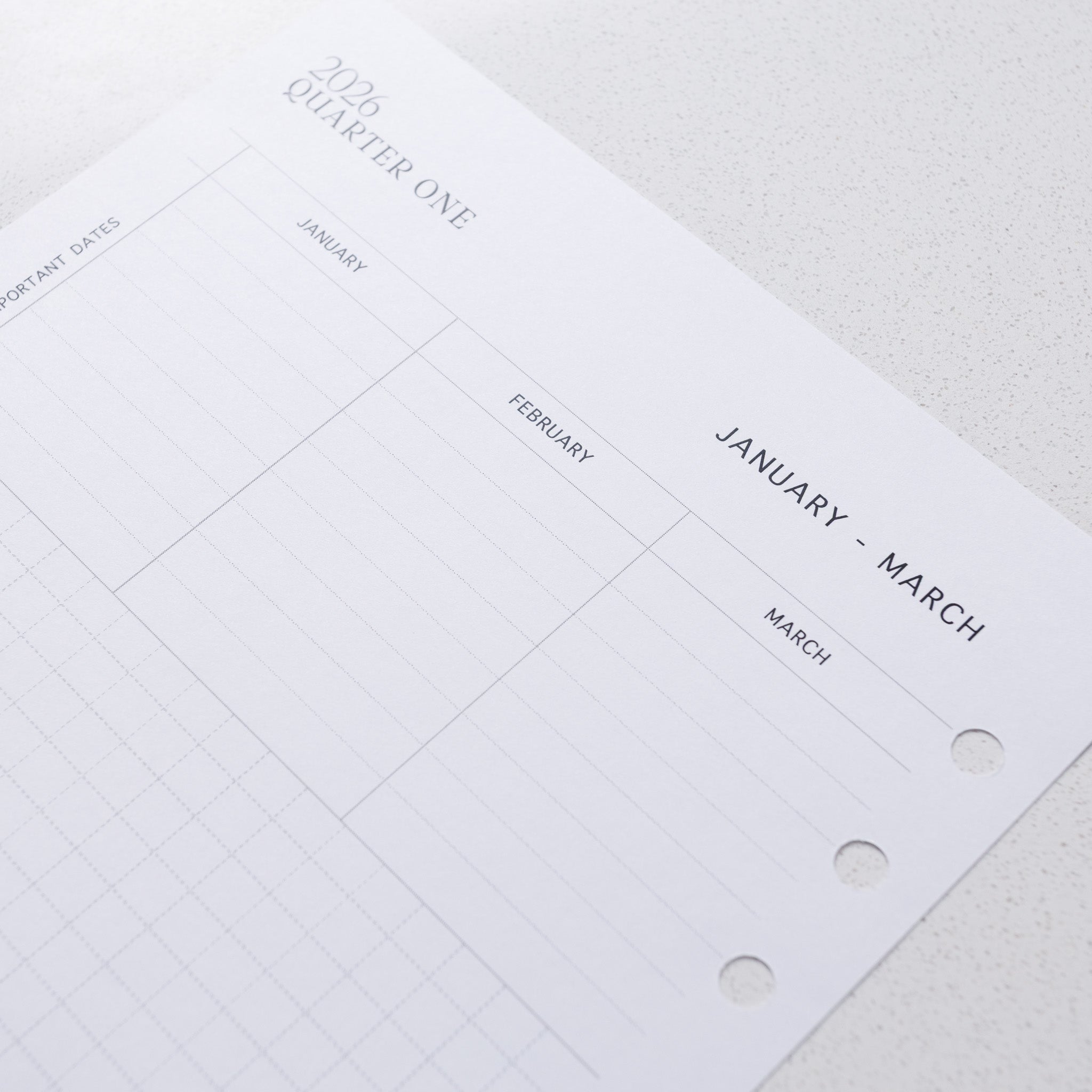 2026 Minimalist Insert Bundle