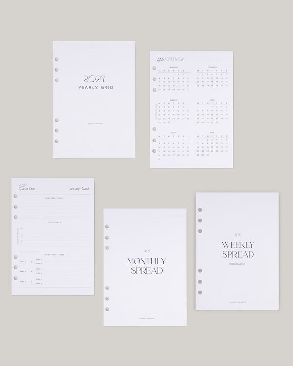 Minimalist Insert Bundle | 2027