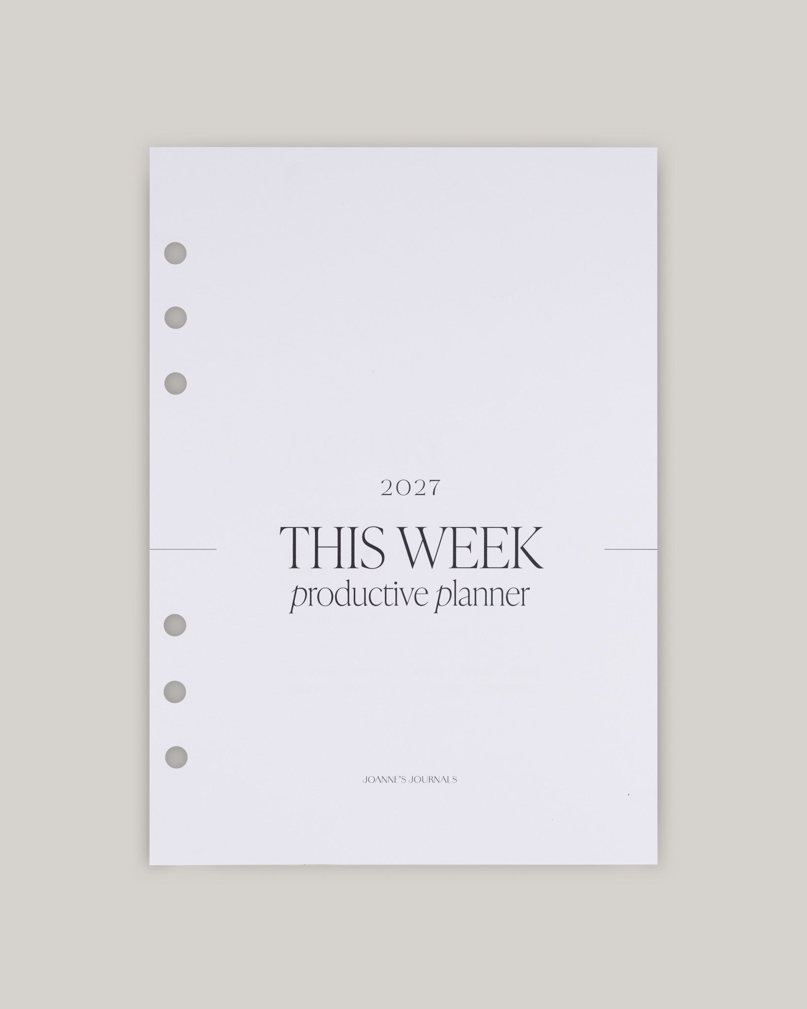 Productive Insert Bundle | 2027