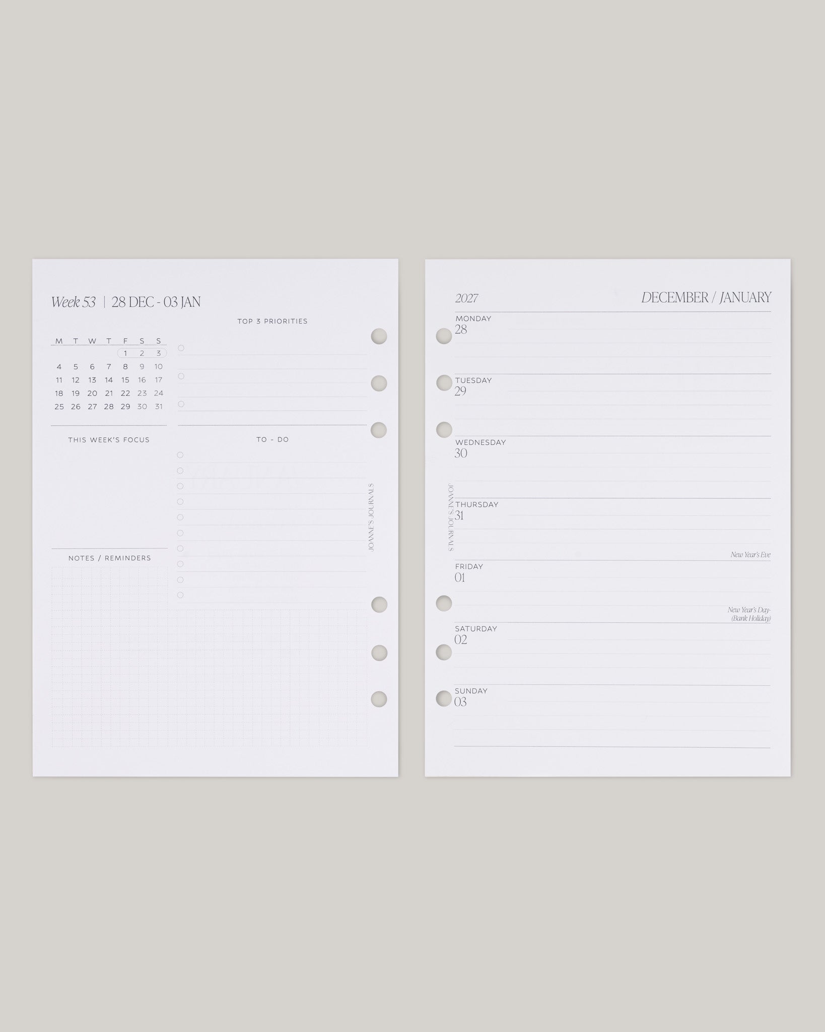 Productive Weekly | 2027