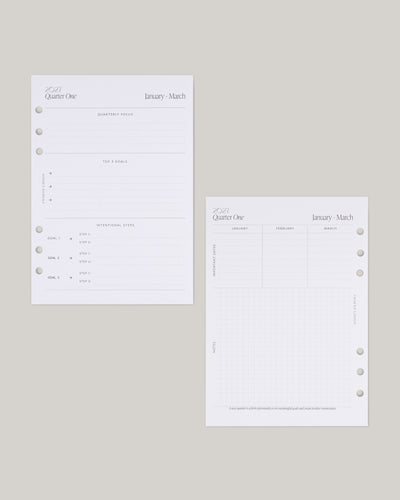 Quarterly Planner | 2027
