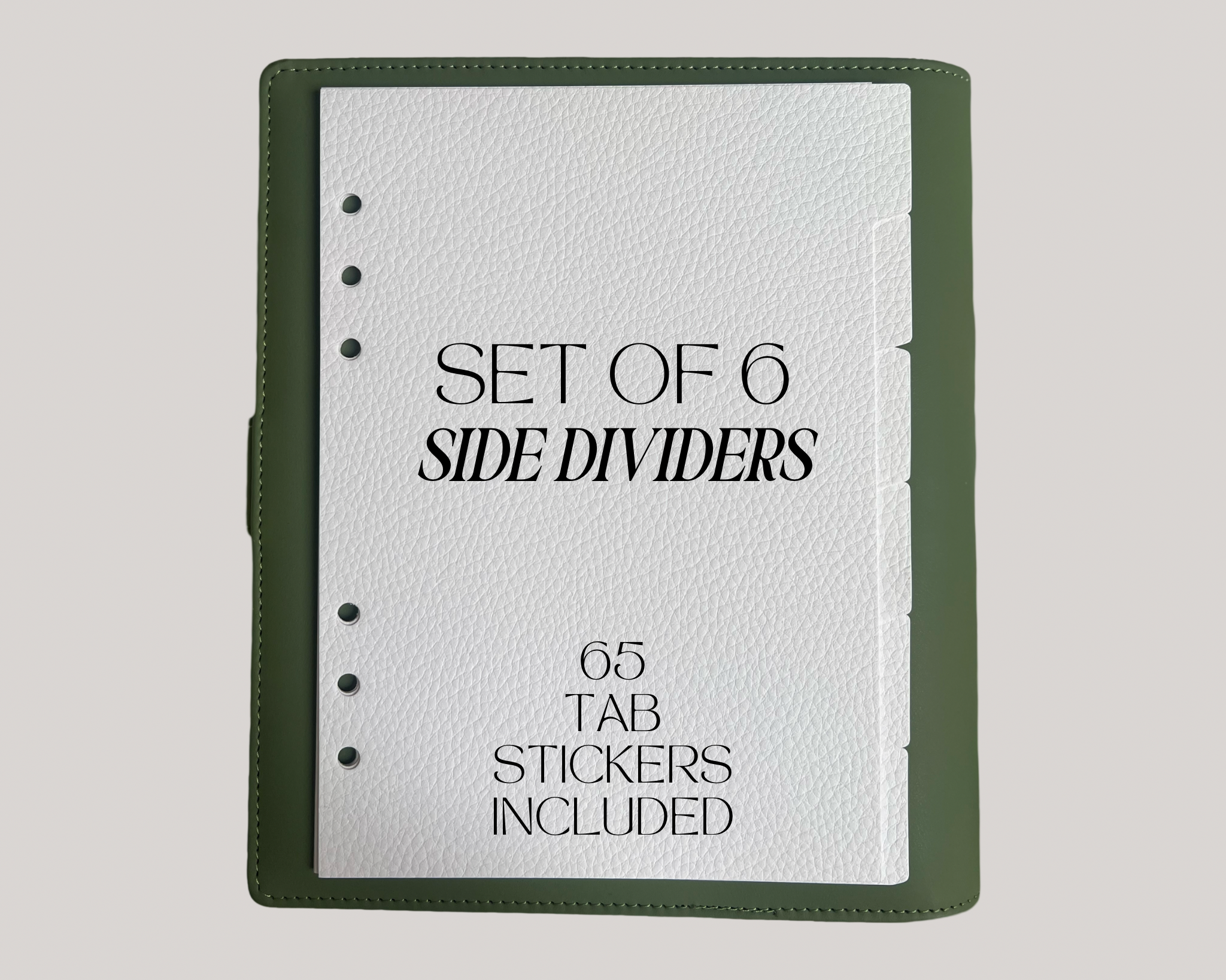 Side Divider Pages- Set Of 6