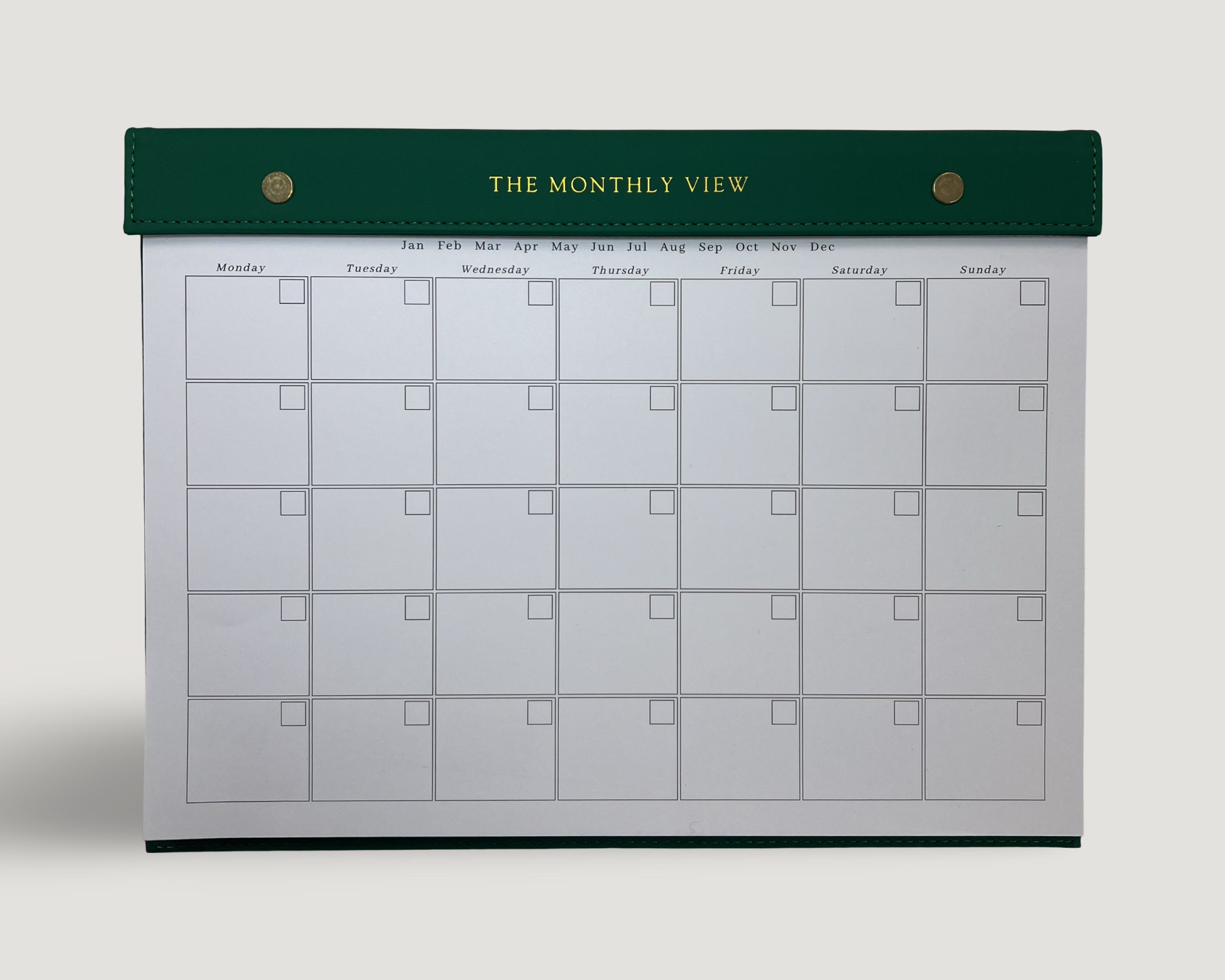 The Monthly View Pad