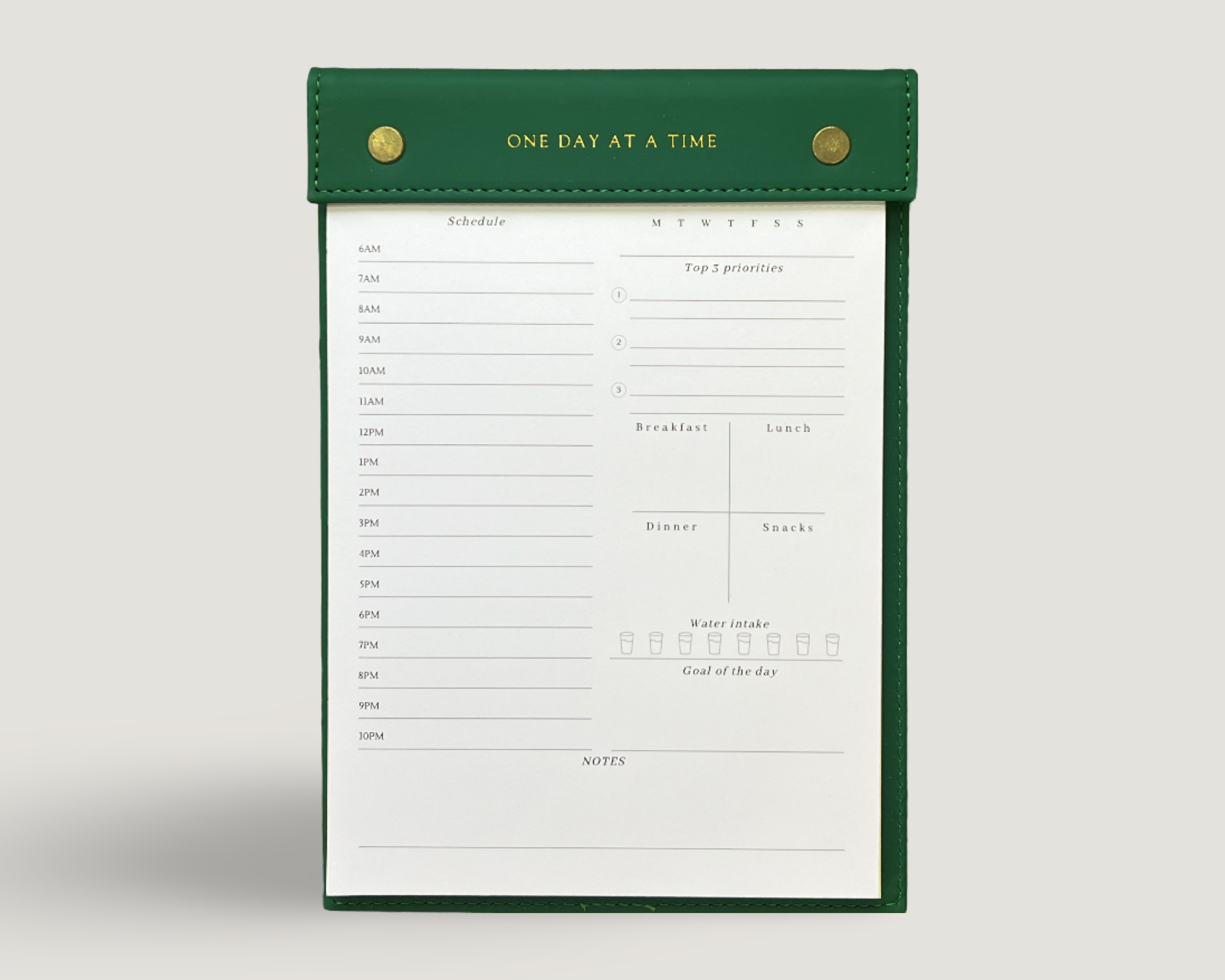 The Daily Schedule Pad