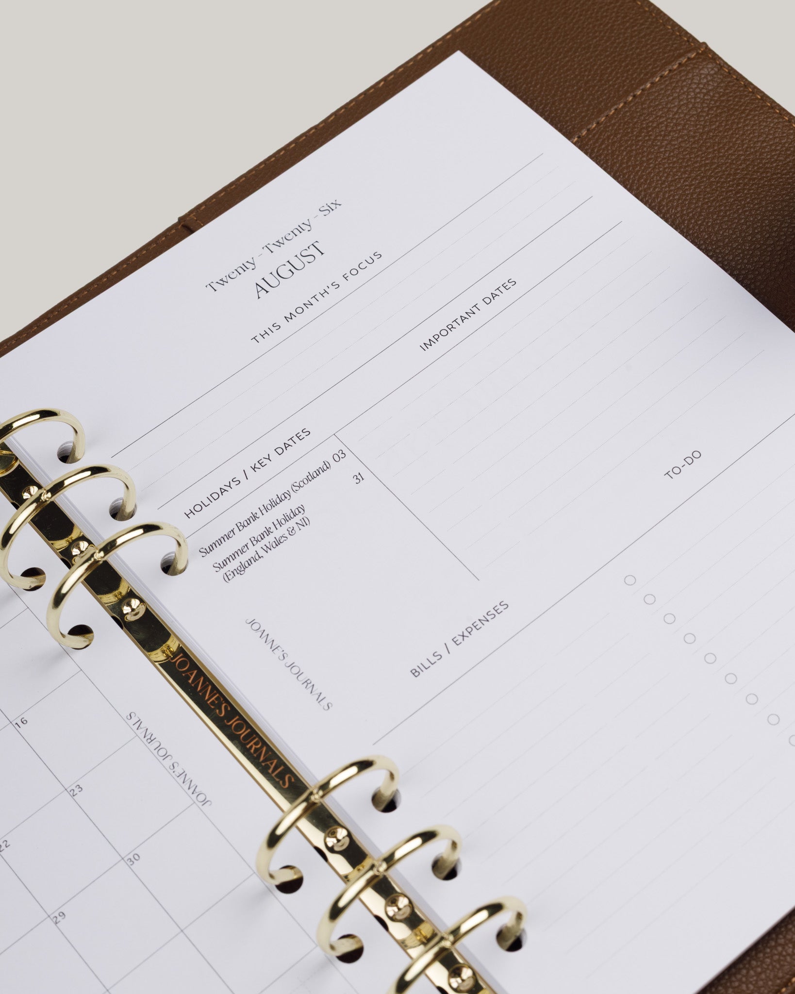 Productive Monthly | Academic 2026-2027