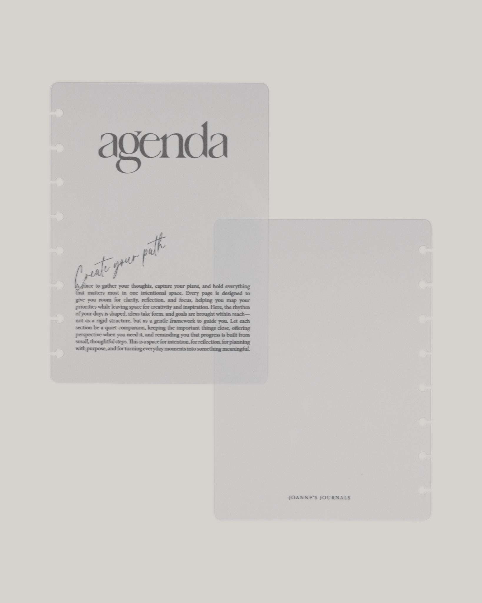 Agenda Disc Cover