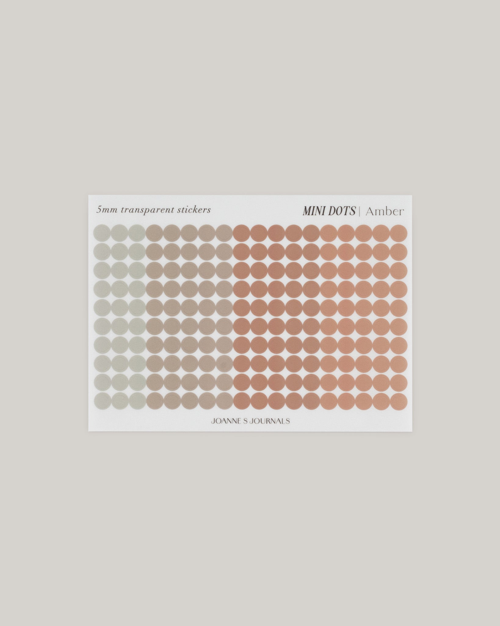 Mini Dot Stickers