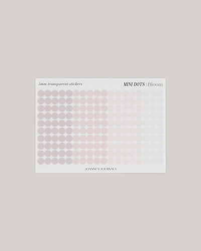 Mini Dot Stickers - Bloom