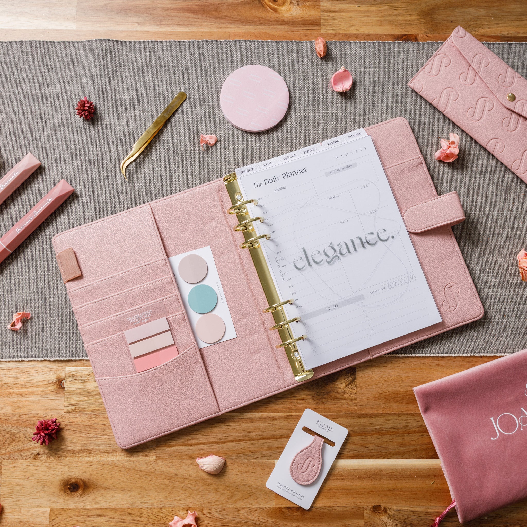 Luxe Vegan Leather Binder