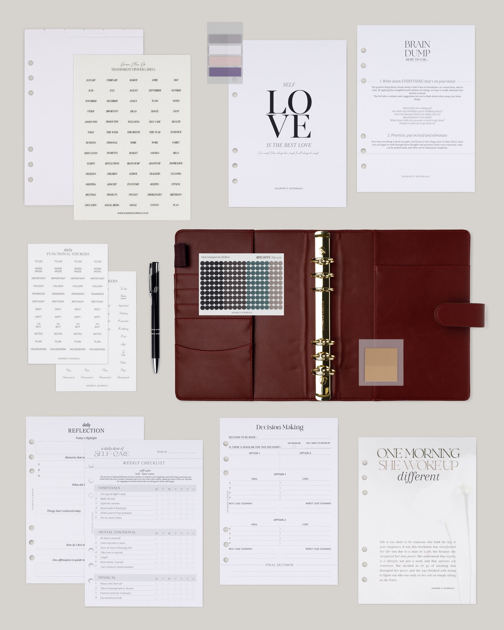 Self-Care Bundle | A5