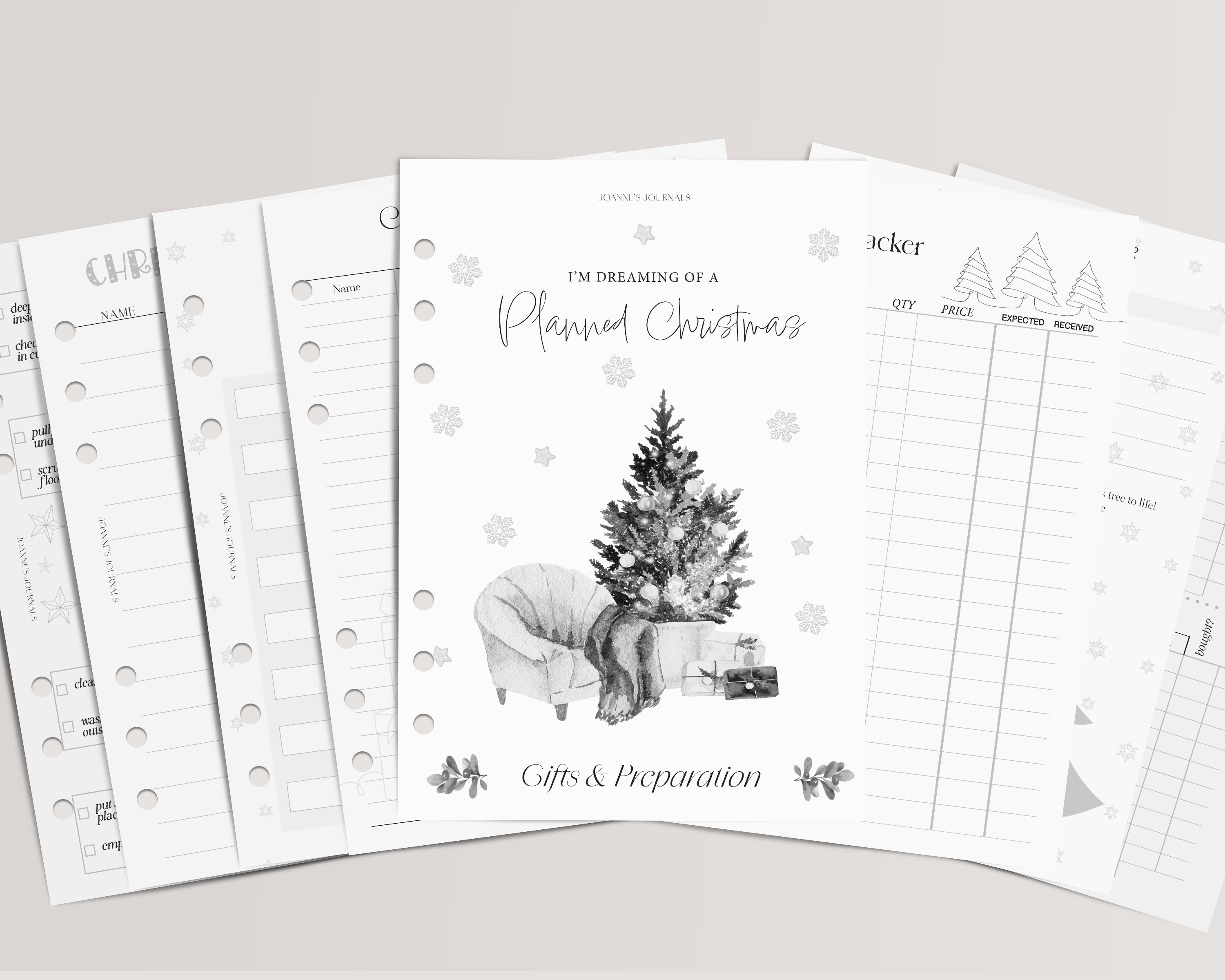 Gifts & Preparation Christmas Insert Bundle